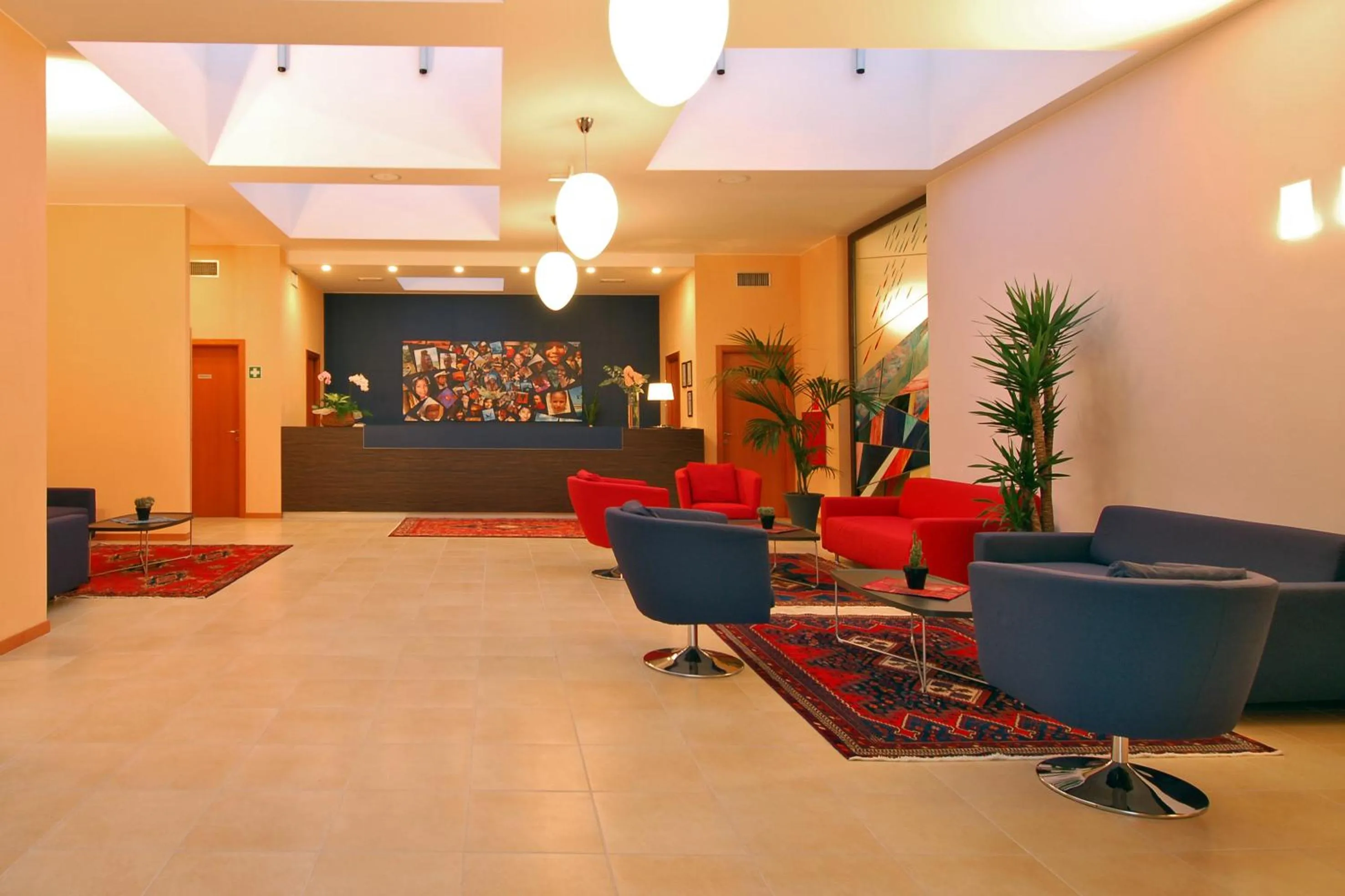 Lobby or reception in Rosso Frizzante