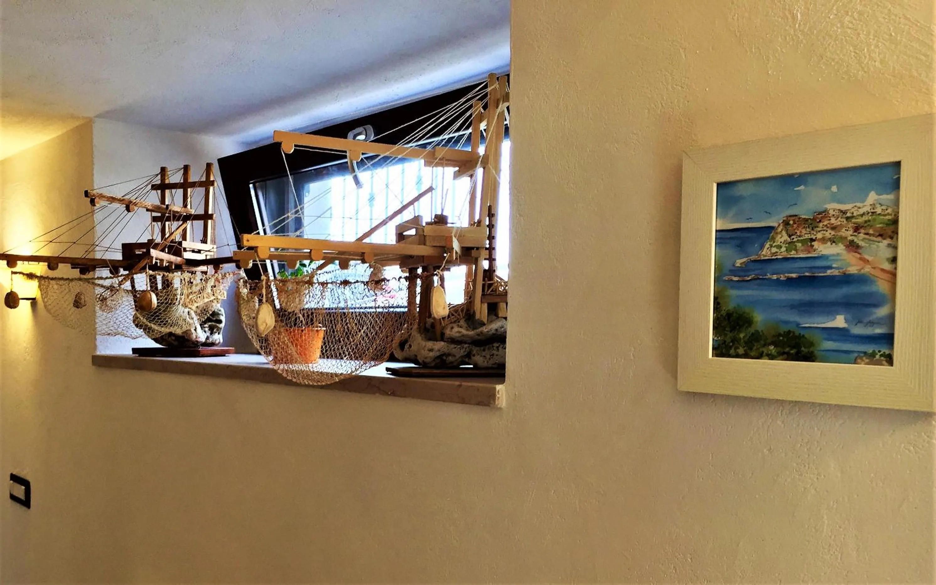 Decorative detail in Sunset Bed and Breakfast