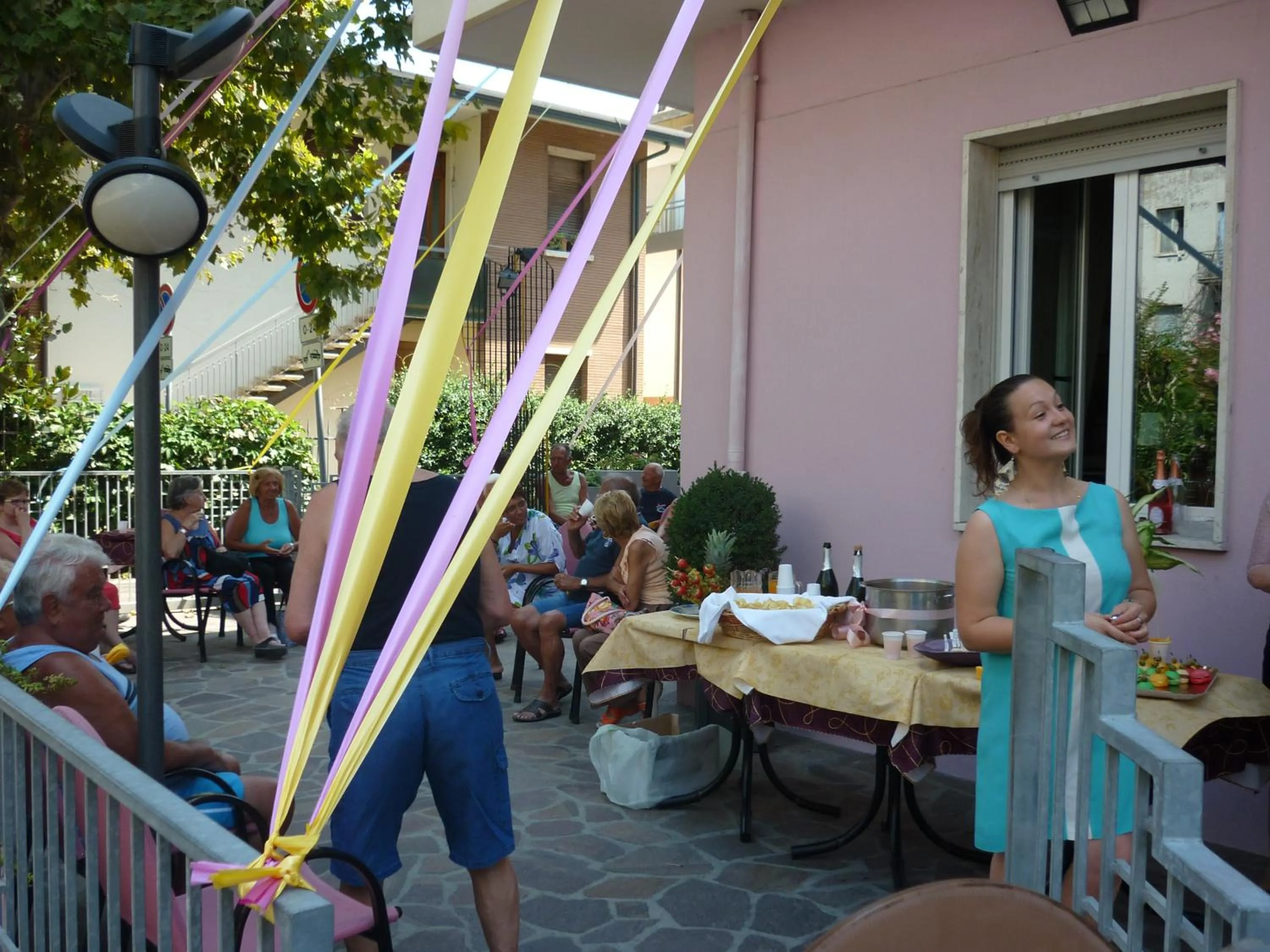 group of guests in Hotel Angelini