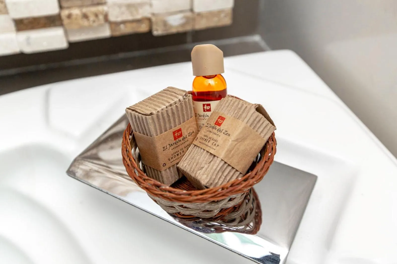 Bathroom in SM Hotel