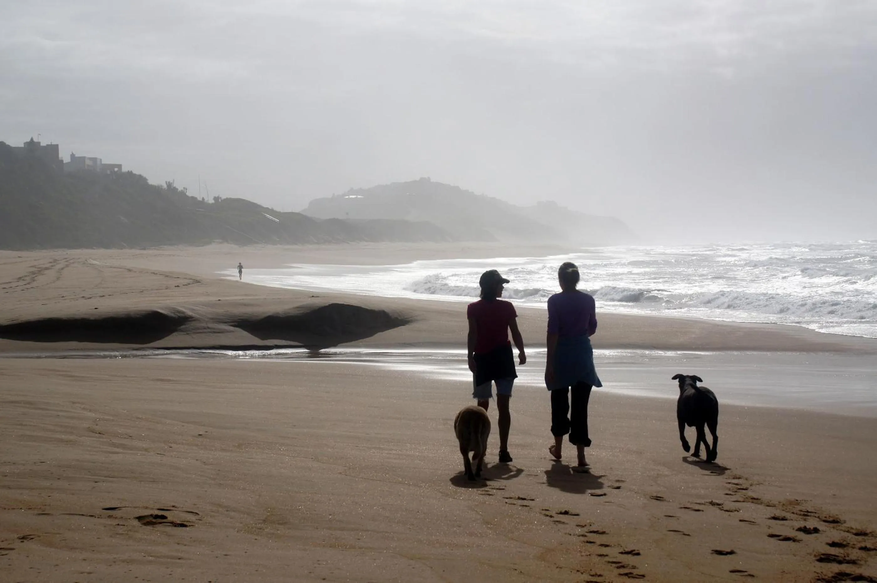 Beach in The Pink Lodge on The Beach