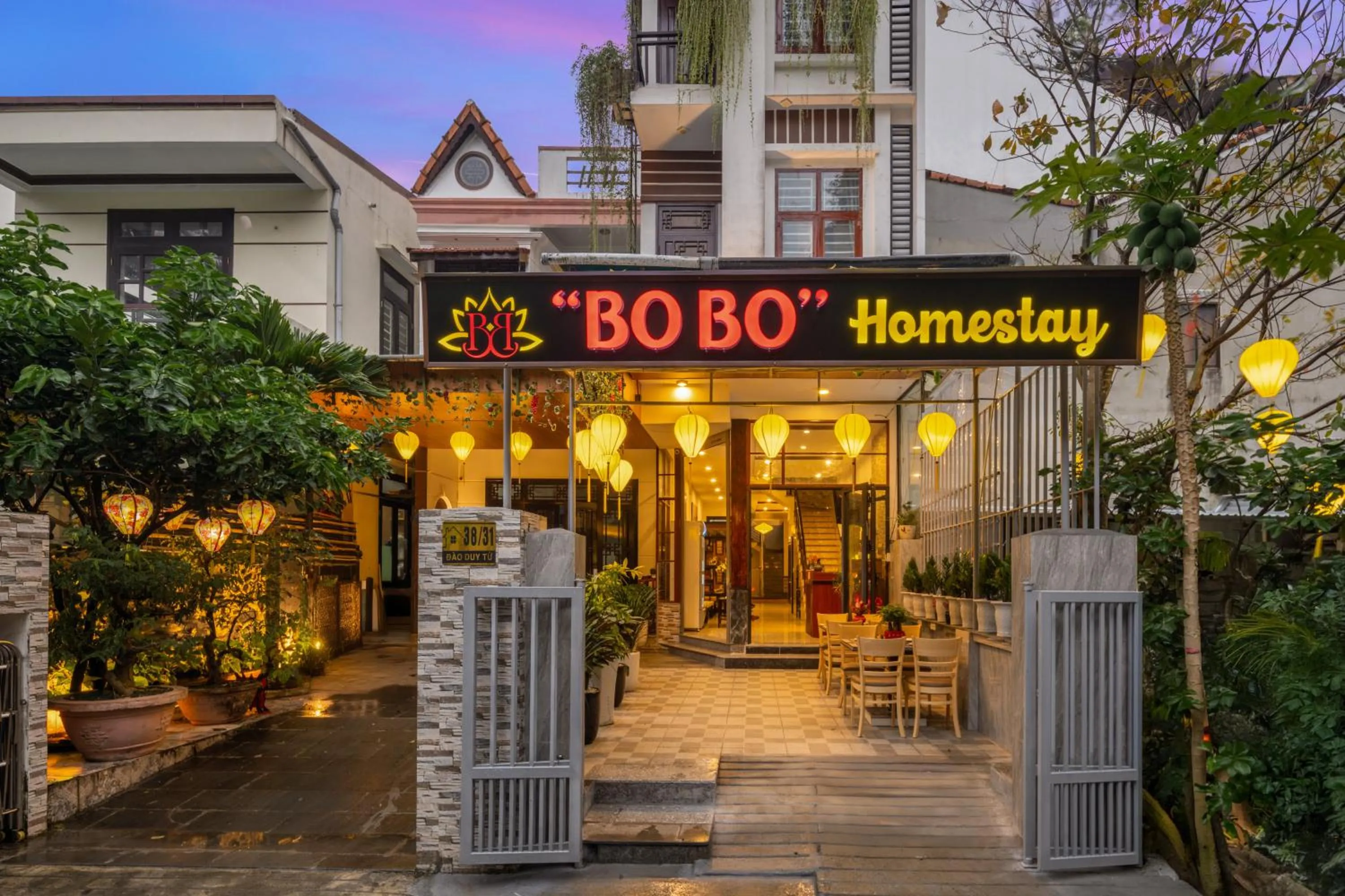Property building in Bo Bo Homestay Hoi An