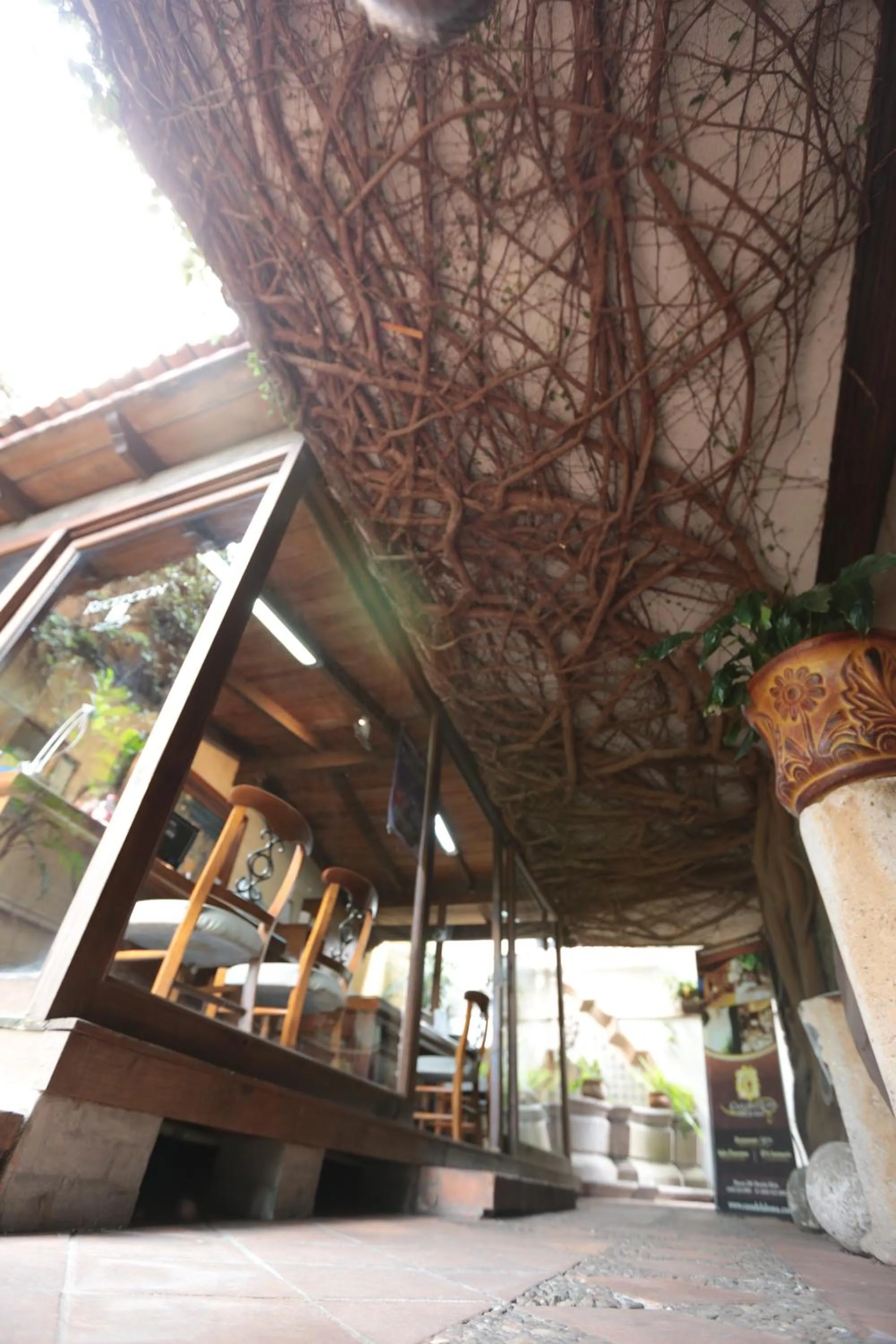 Seating area in Casa de la Loma