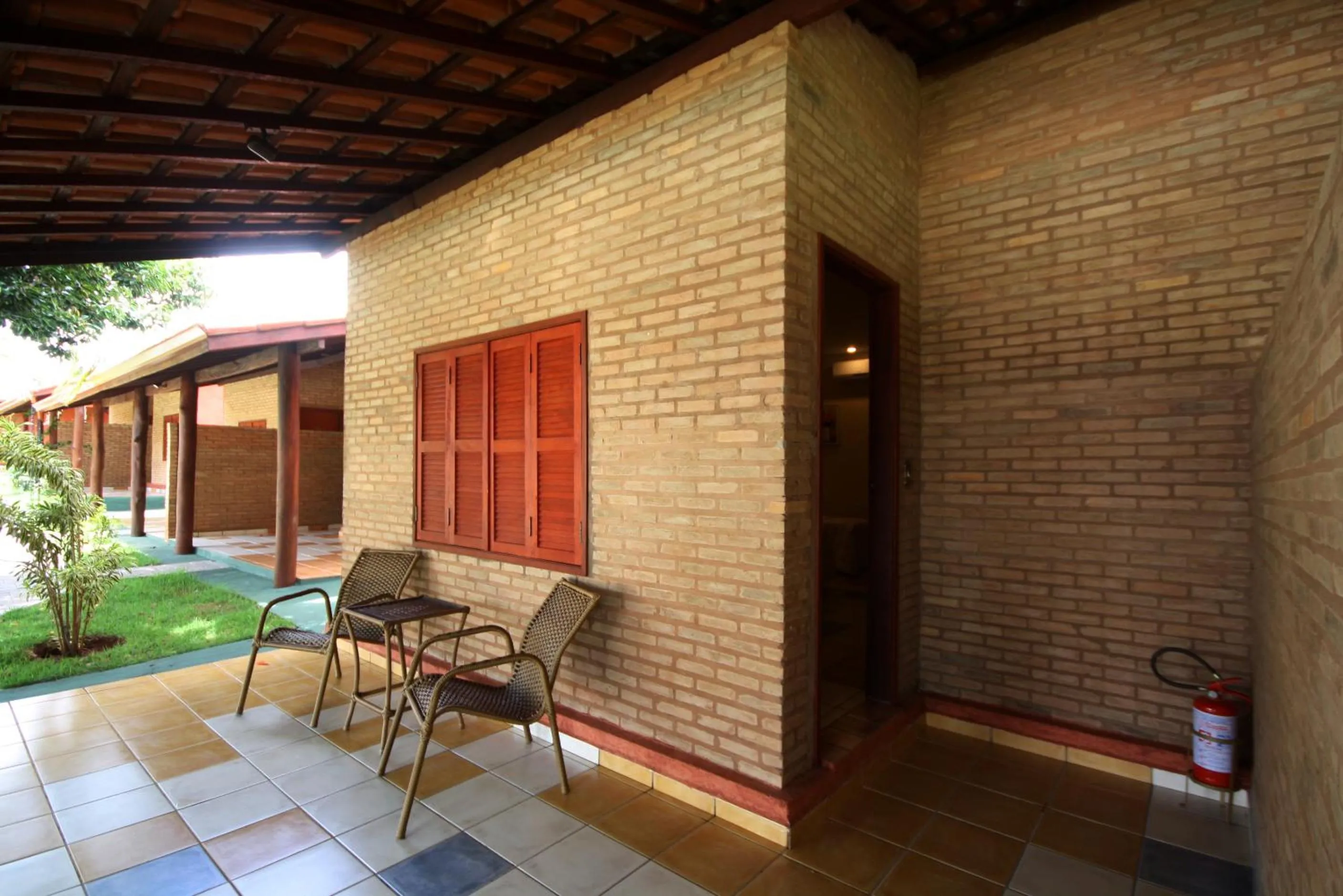 Balcony/Terrace in Pousada Beco da Lua
