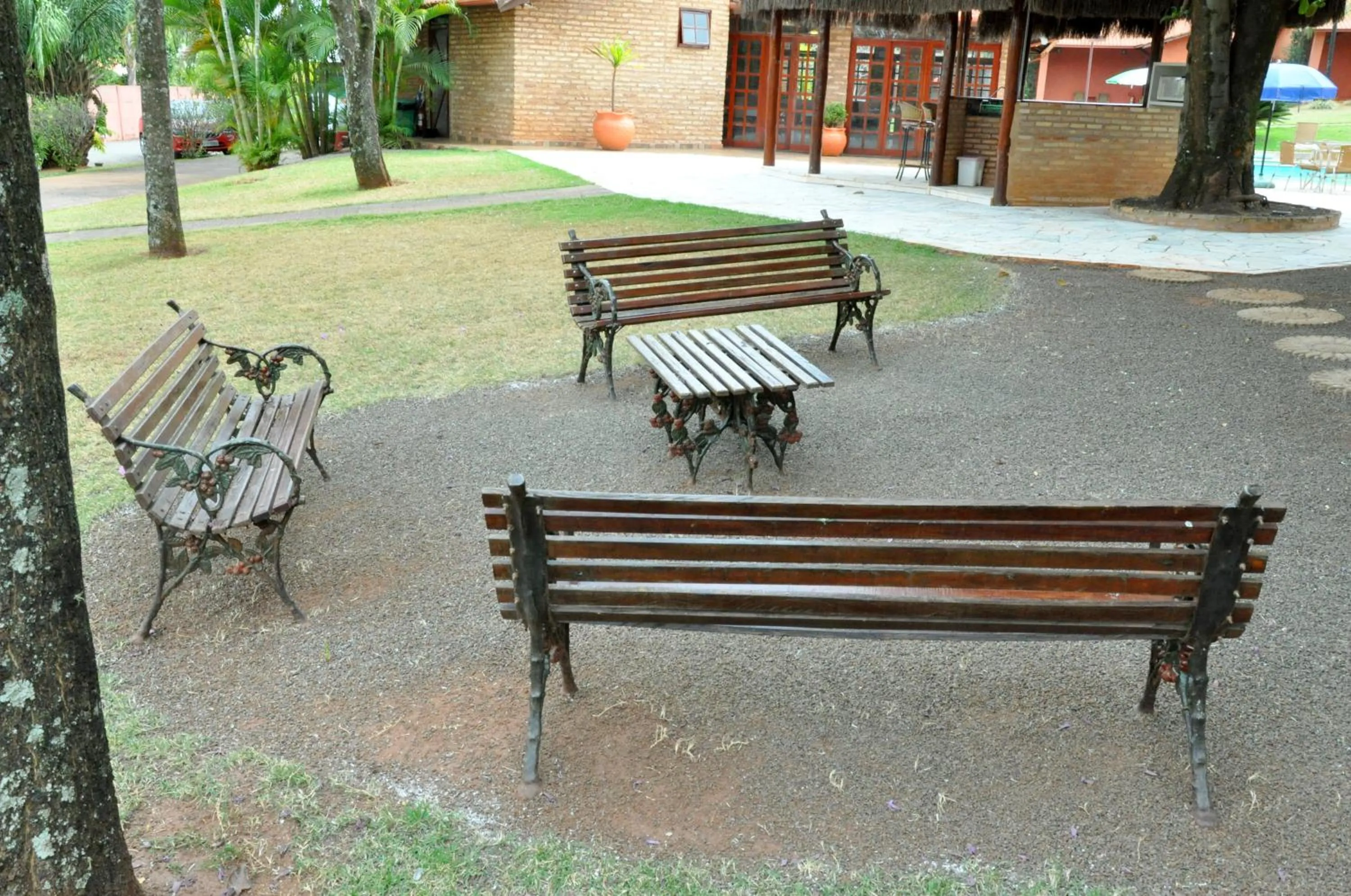 Garden in Pousada Beco da Lua