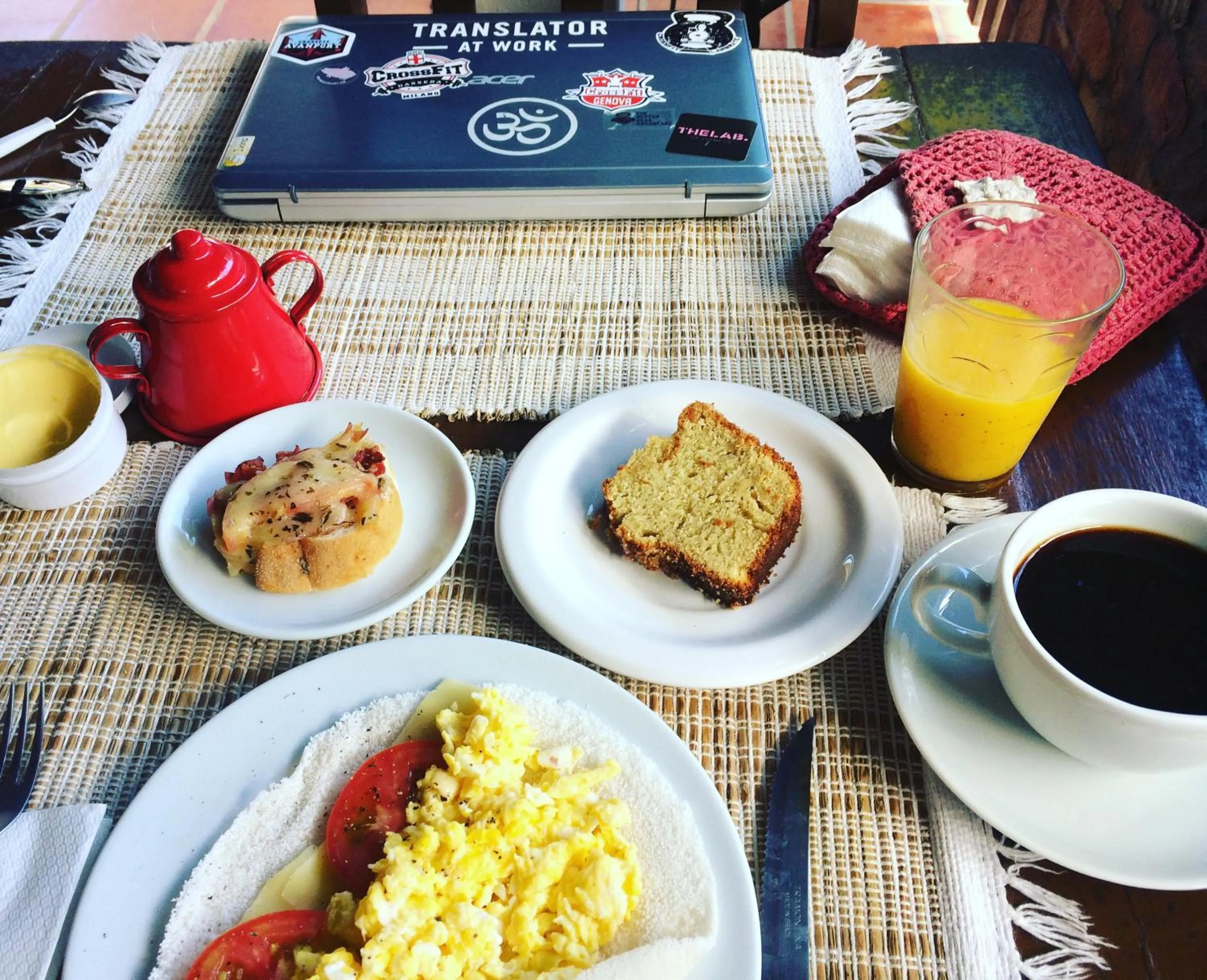 Breakfast in Pousada Atlantis