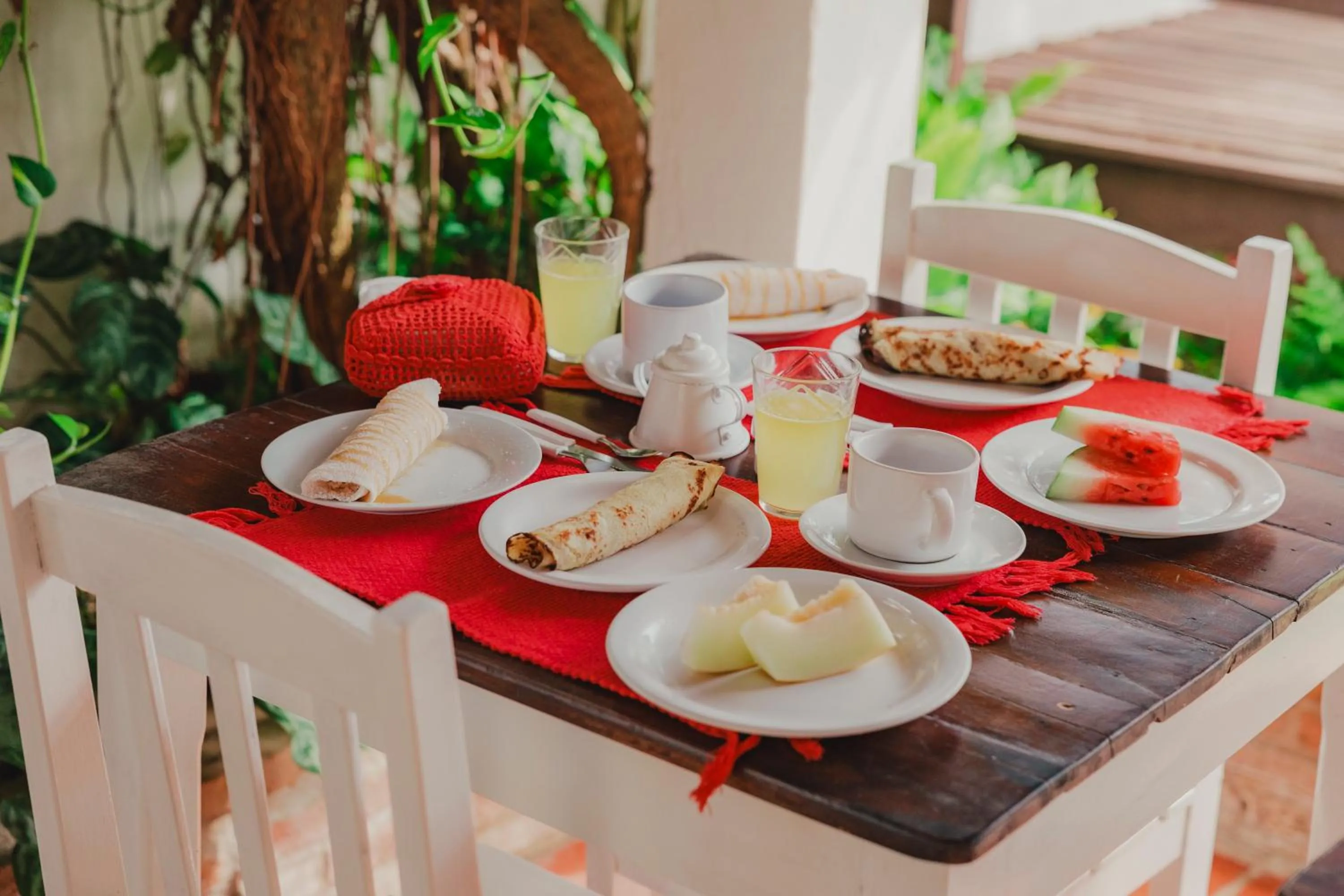 Breakfast in Pousada Atlantis