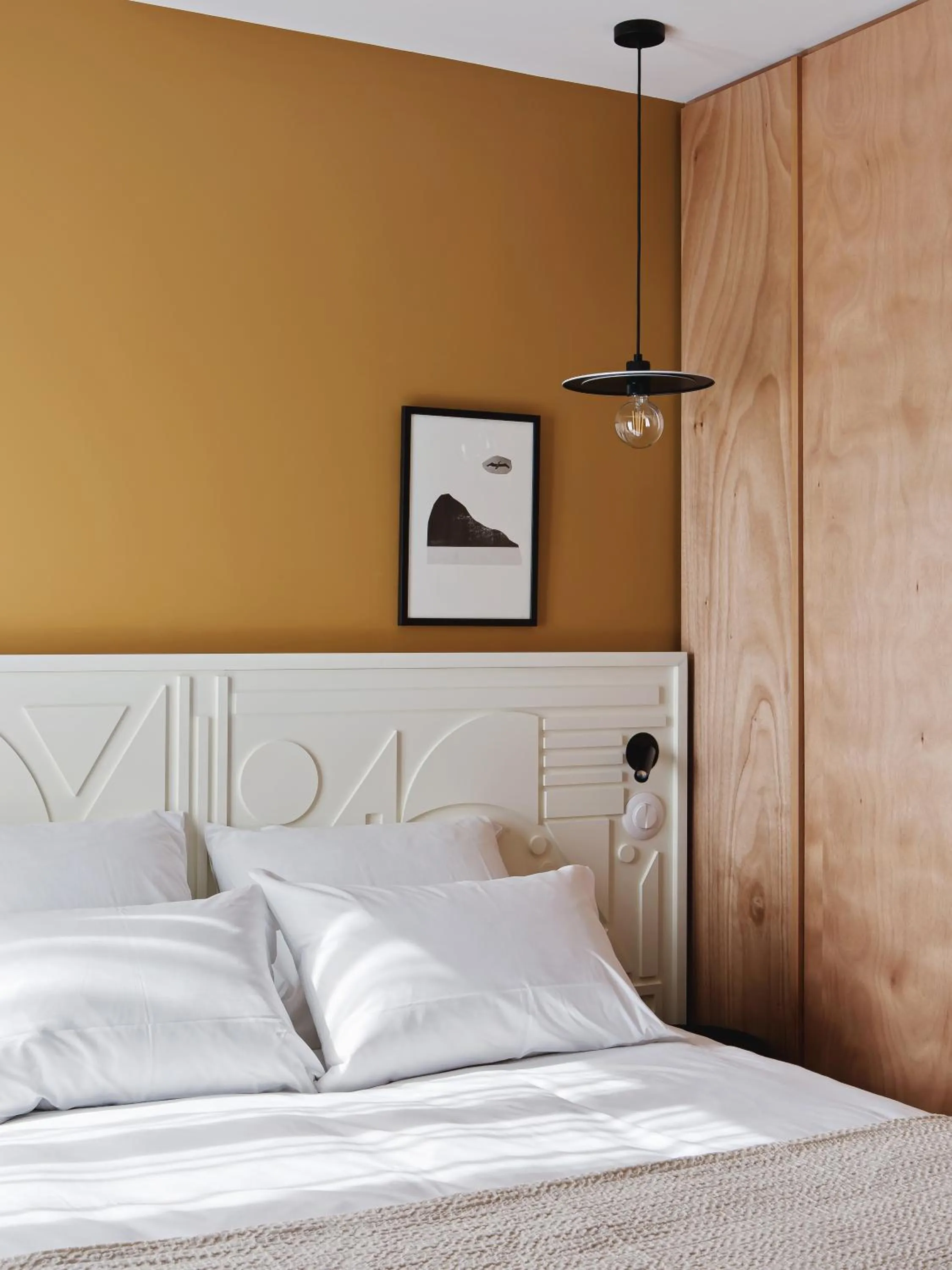 Bed in Hotel Orphée - Orso Hotels