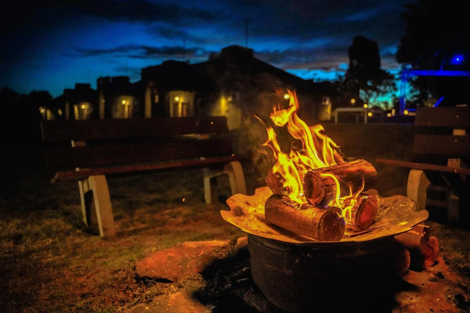Garden in Pousada Camelot Inn