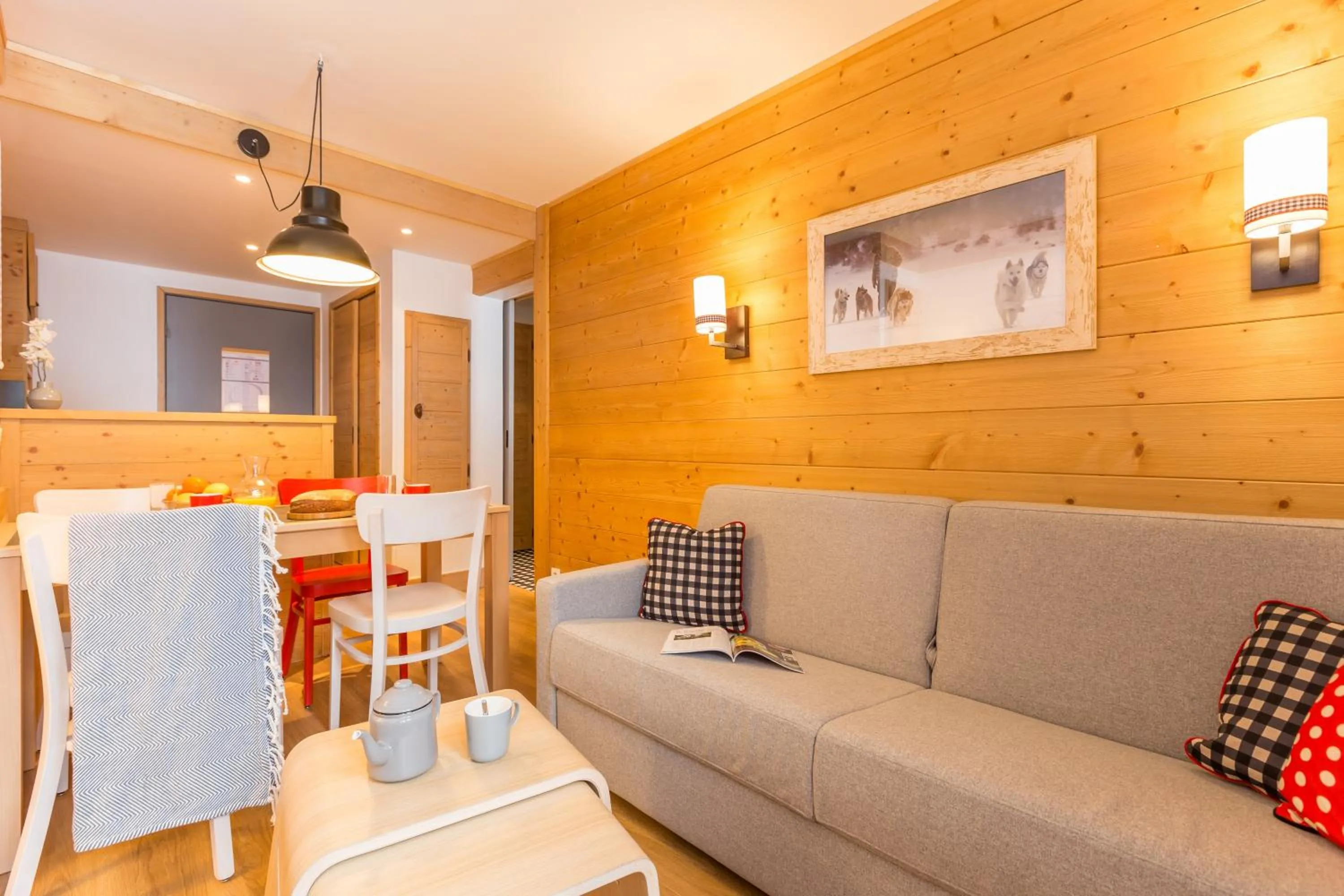 Kitchen or kitchenette in Résidence Pierre & Vacances Aconit