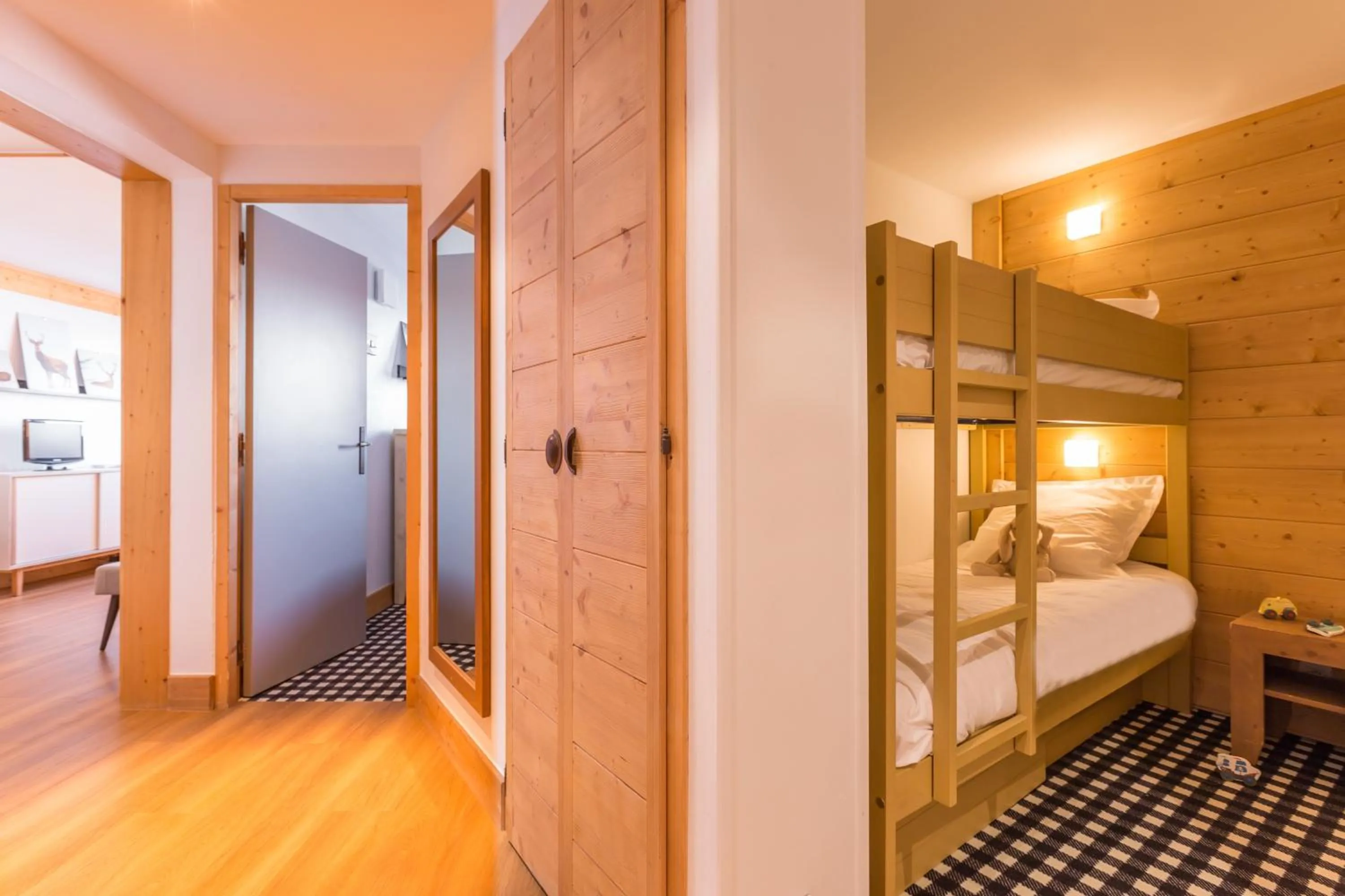 Bed in Résidence Pierre & Vacances Aconit