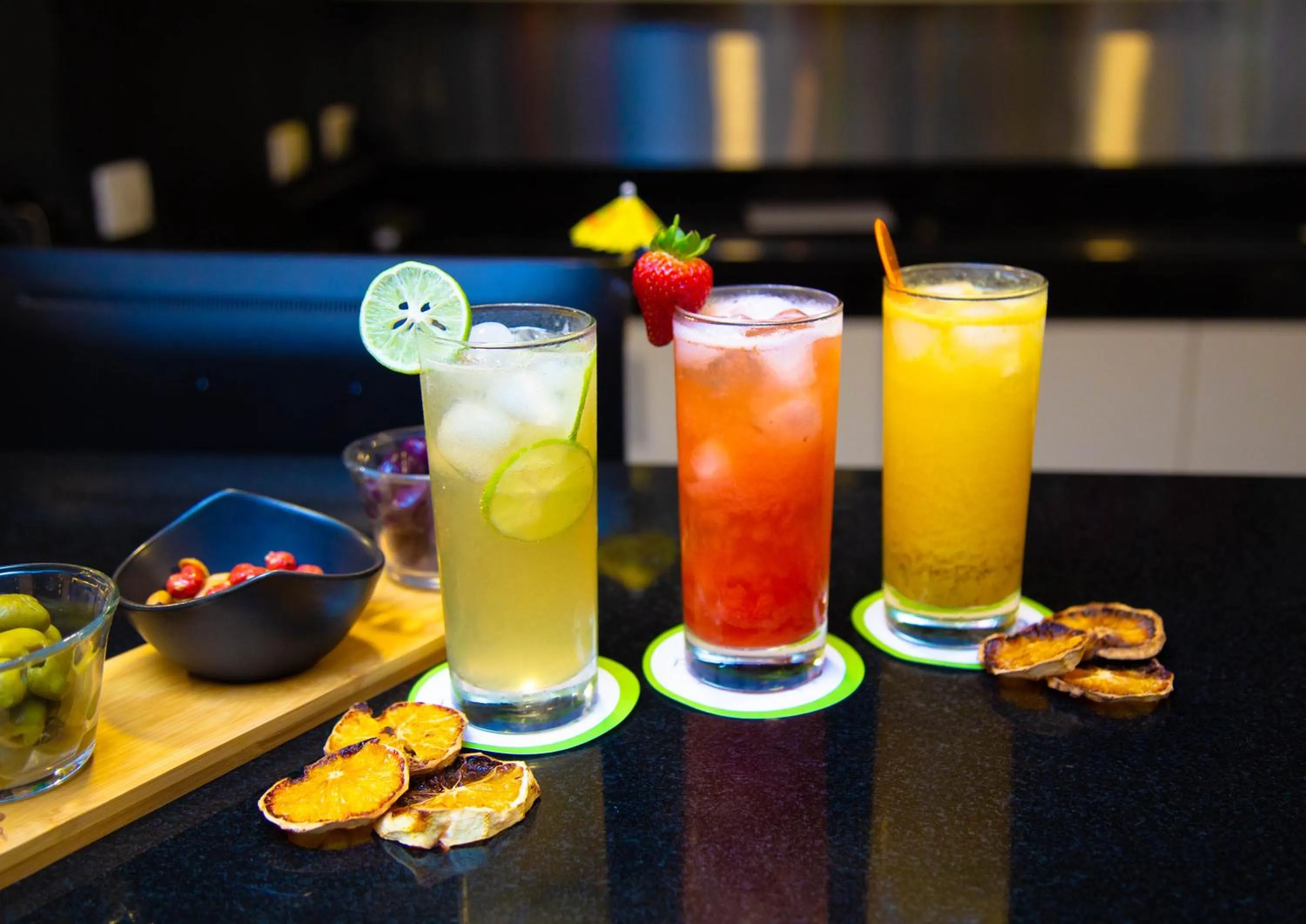 Lounge or bar in Palmetto Hotel Business San Borja