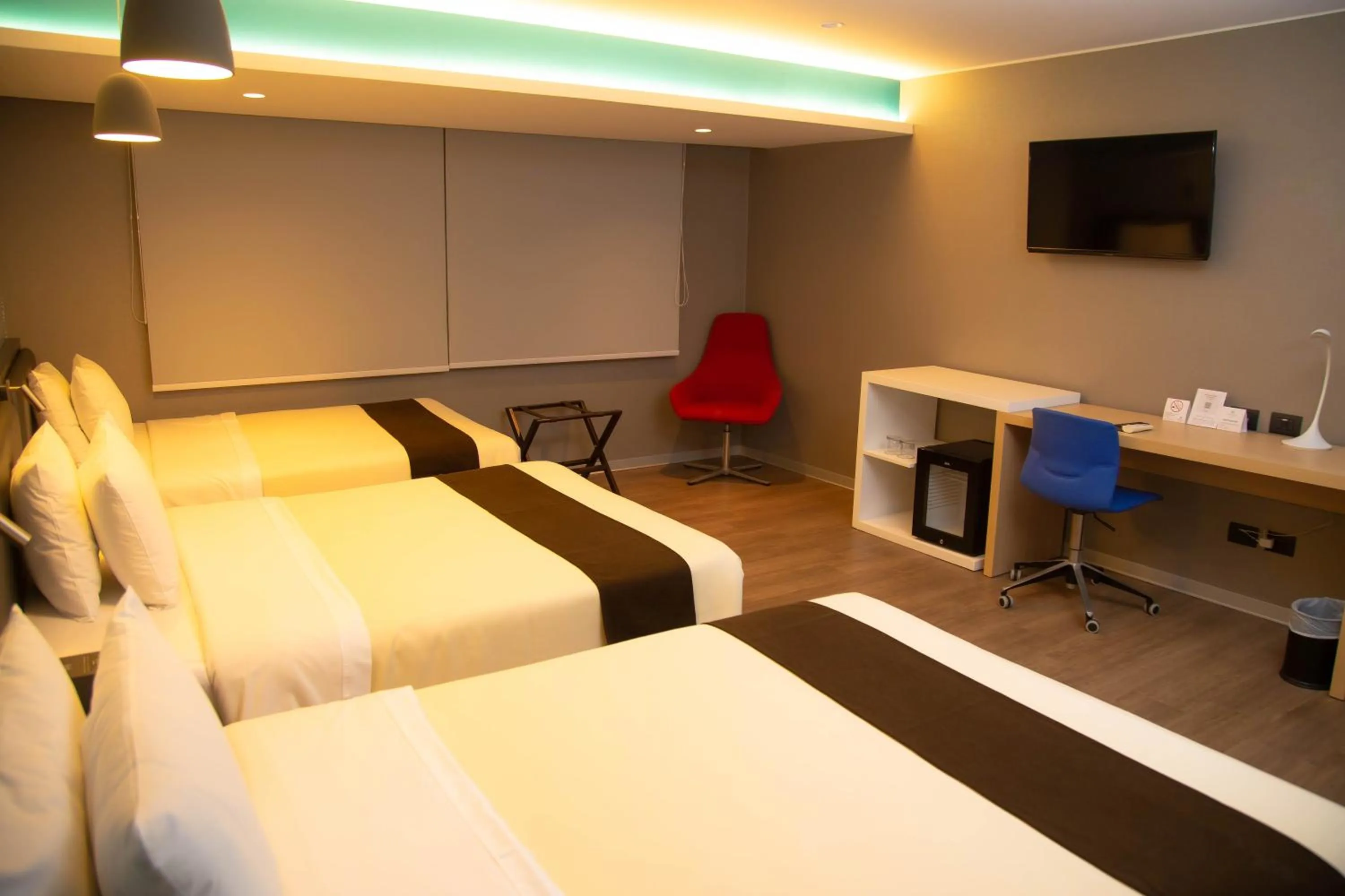 Bedroom, Bed in Palmetto Hotel Business San Borja