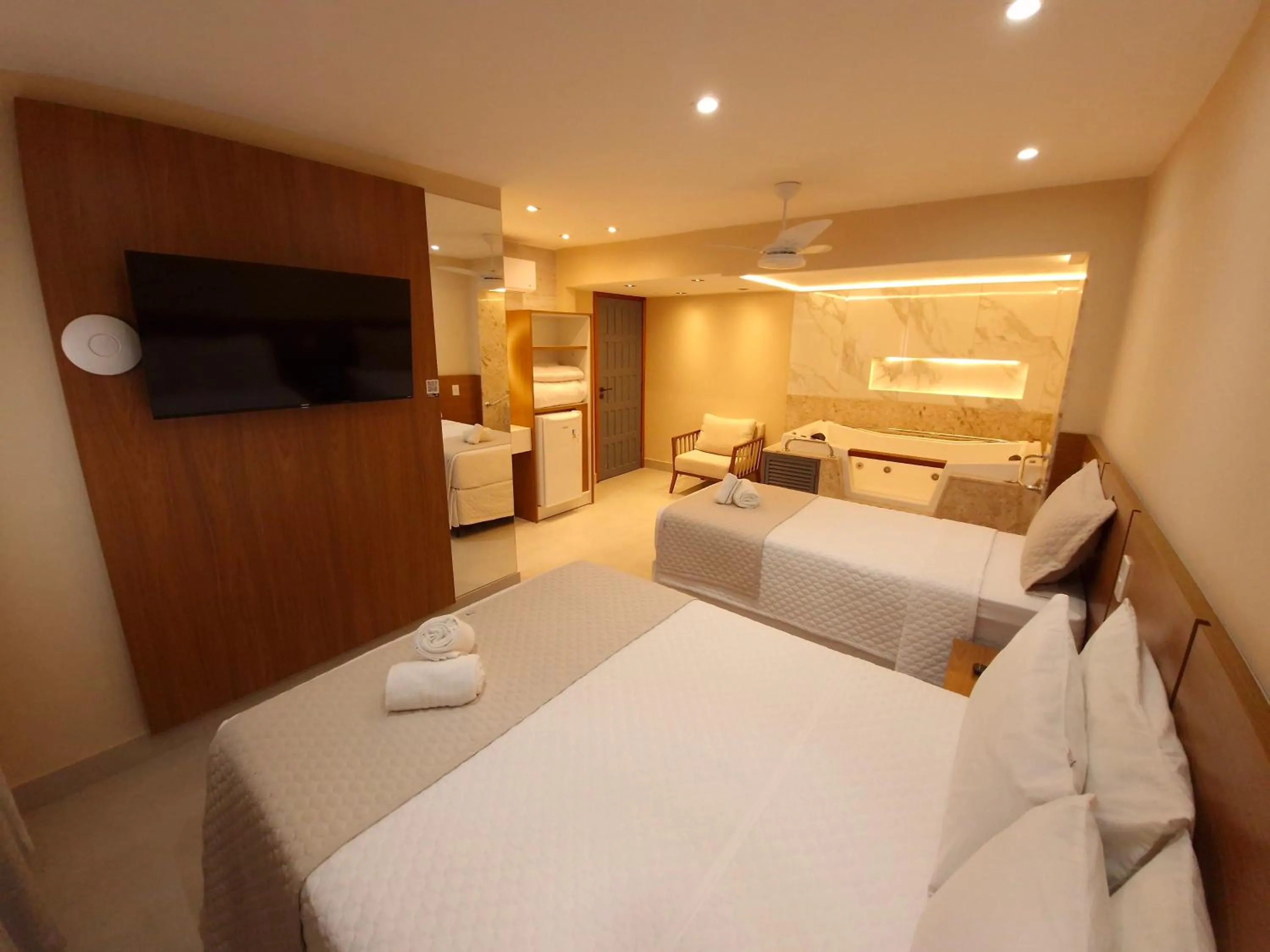 Bed in Pousada Litoral Paraty