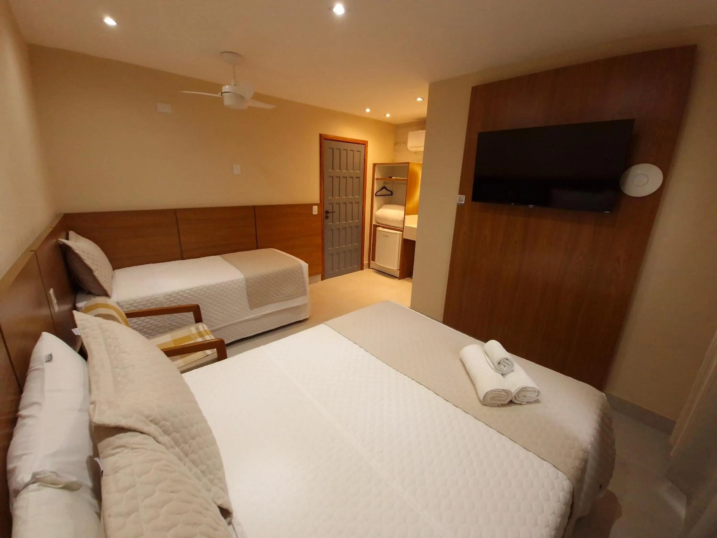 Bed in Pousada Litoral Paraty