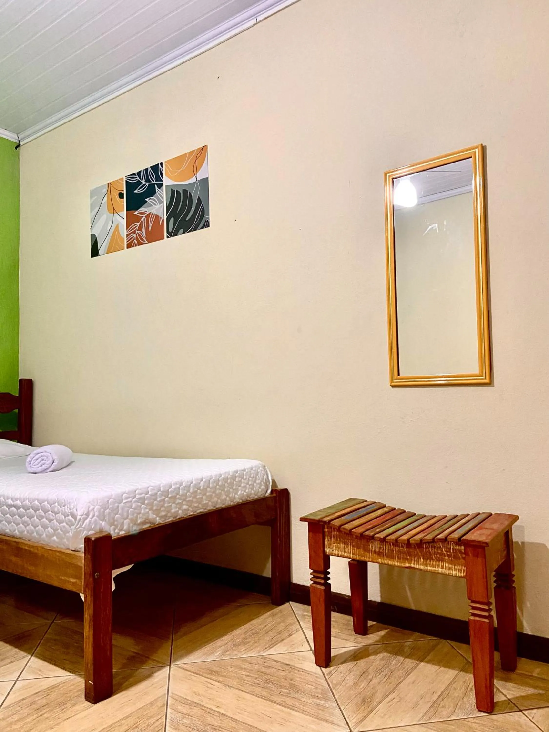 Bed in Pousada Litoral Paraty