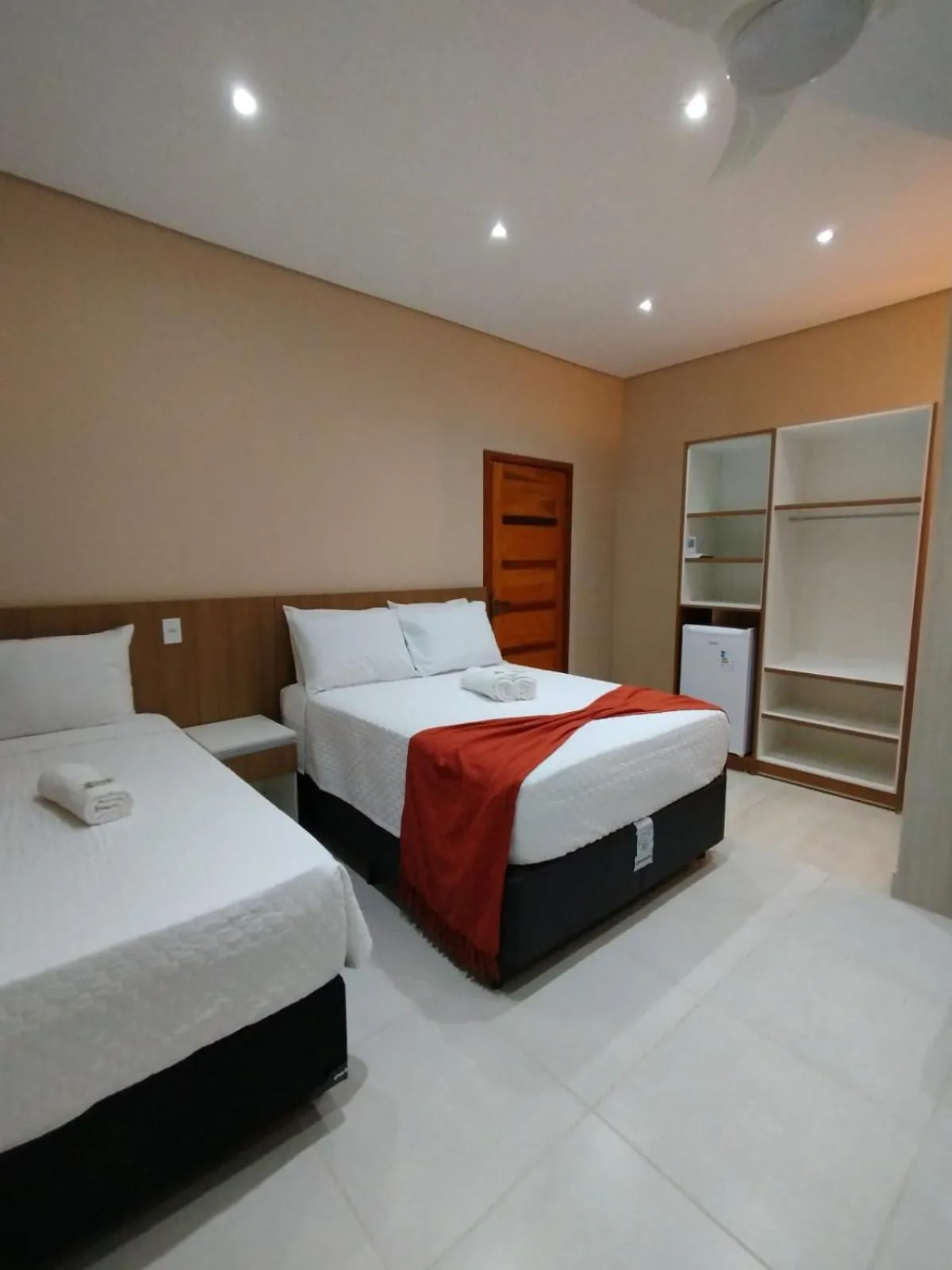 Bed in Pousada Litoral Paraty