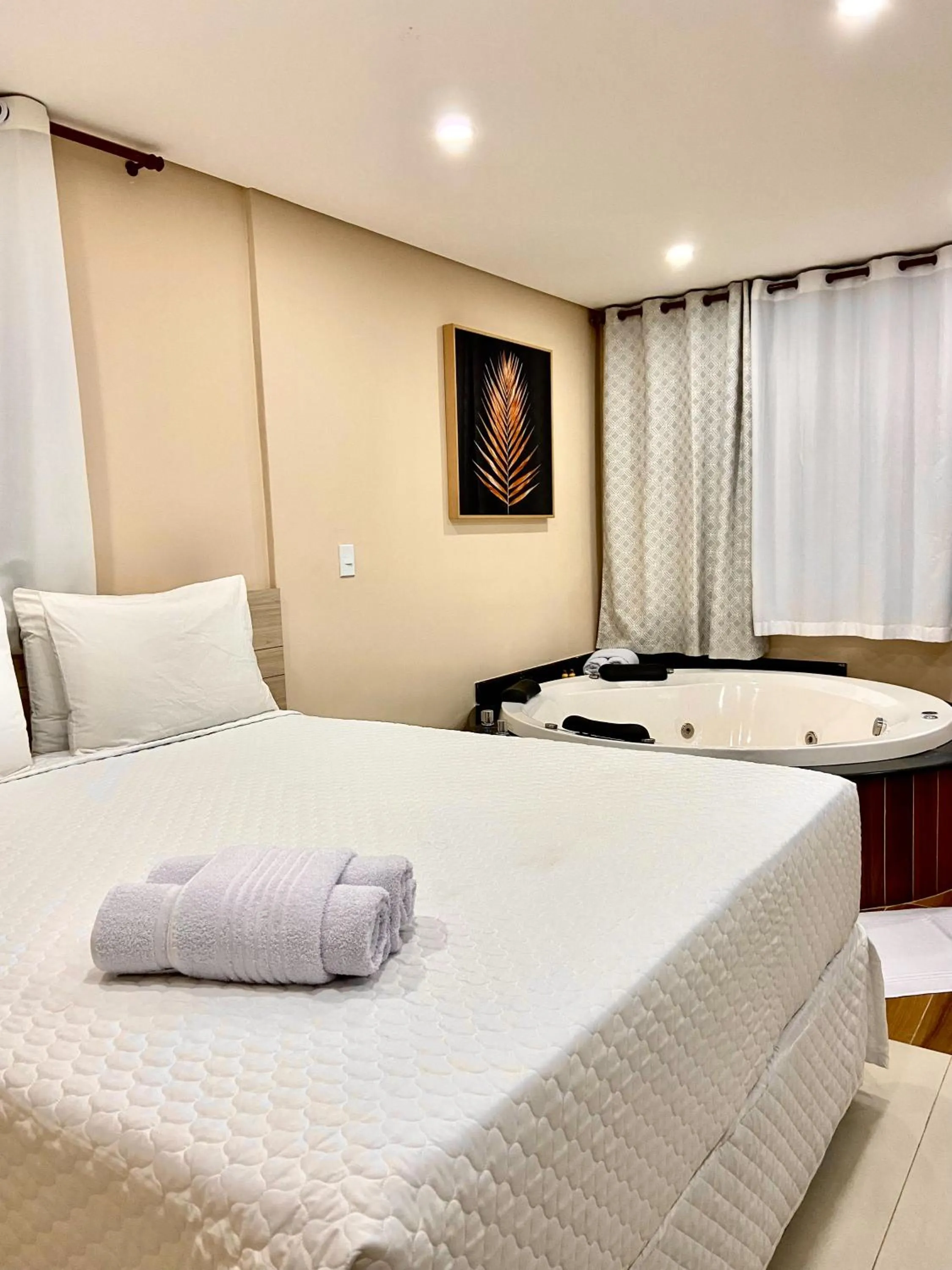 Bed in Pousada Litoral Paraty