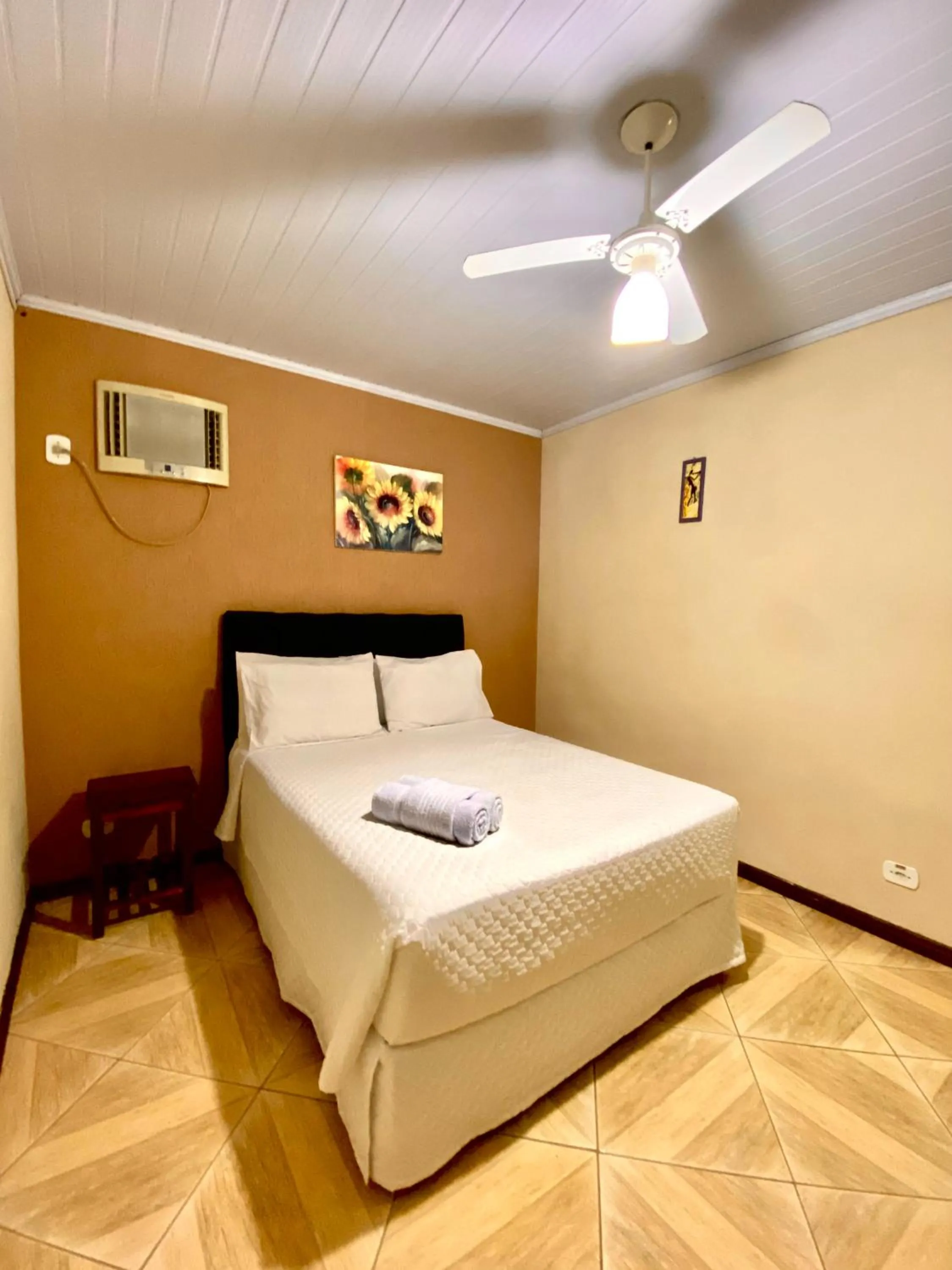 Bed in Pousada Litoral Paraty