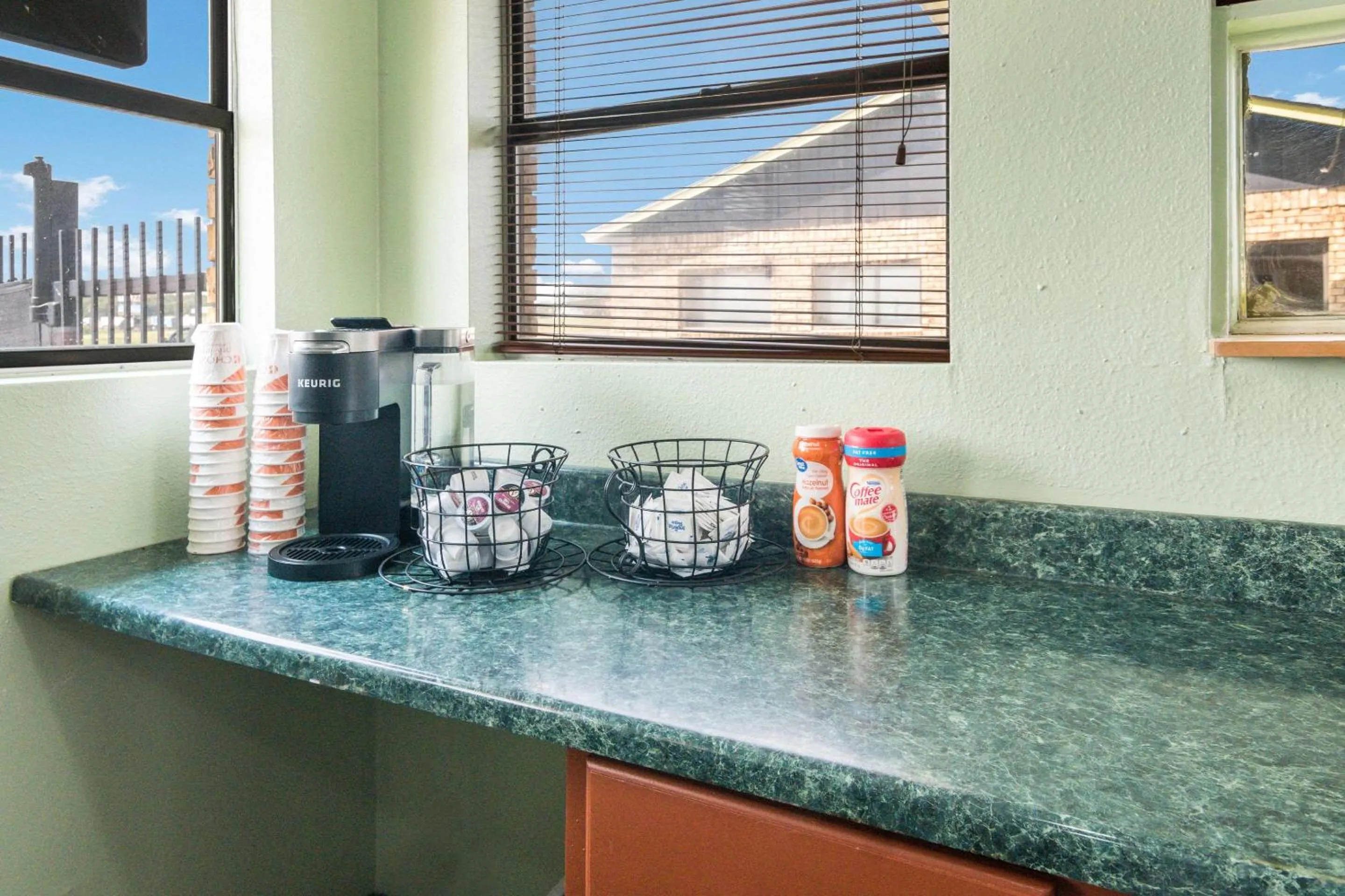 Lobby or reception in Rodeway Inn Ranger I-20