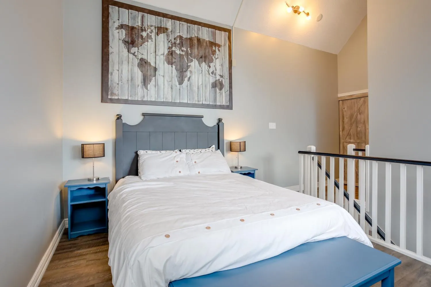 Bed in Blue Mountain Studio Loft at North Creek Resort