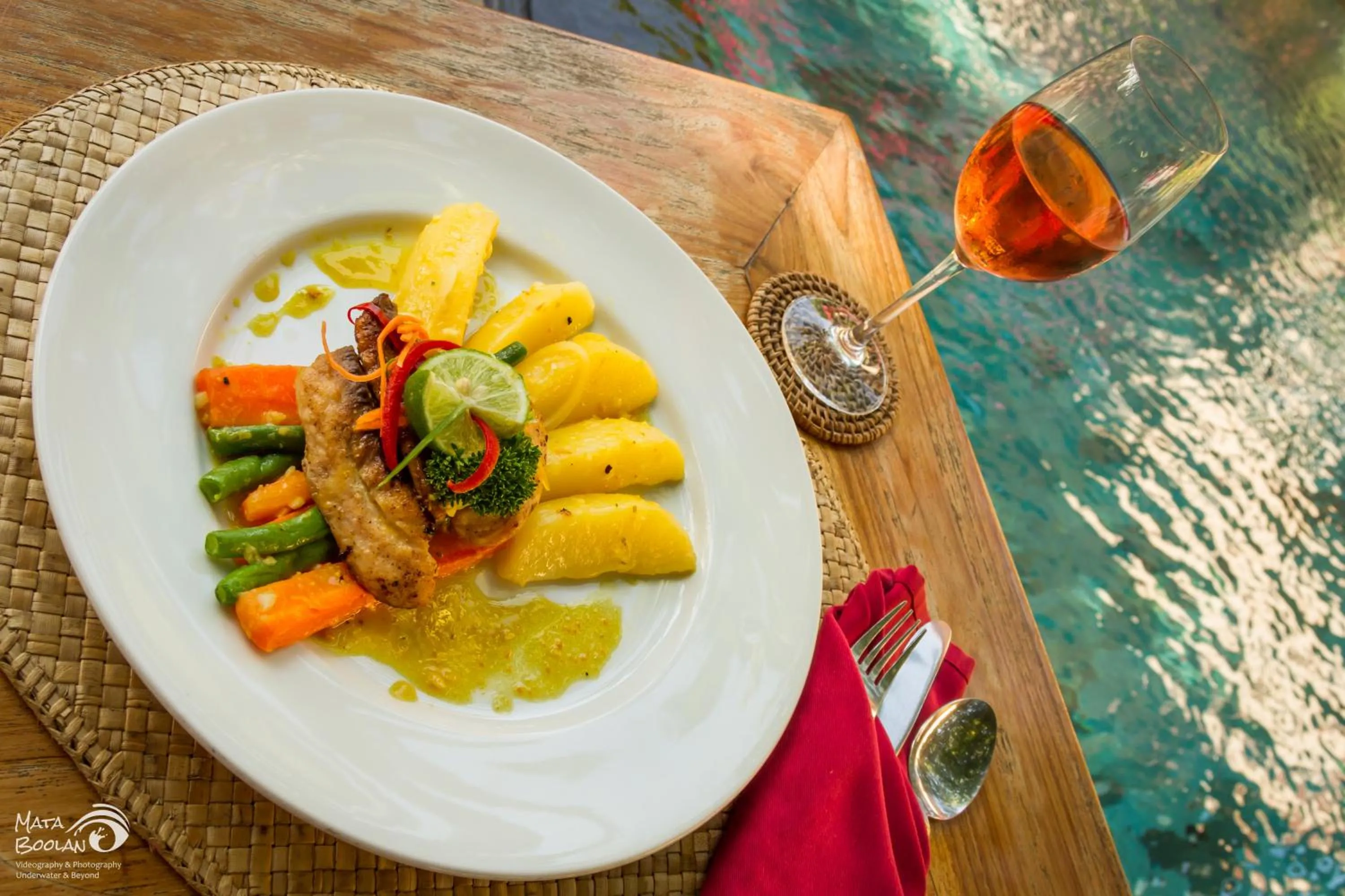 Lunch in Rama Shinta Hotel Candidasa