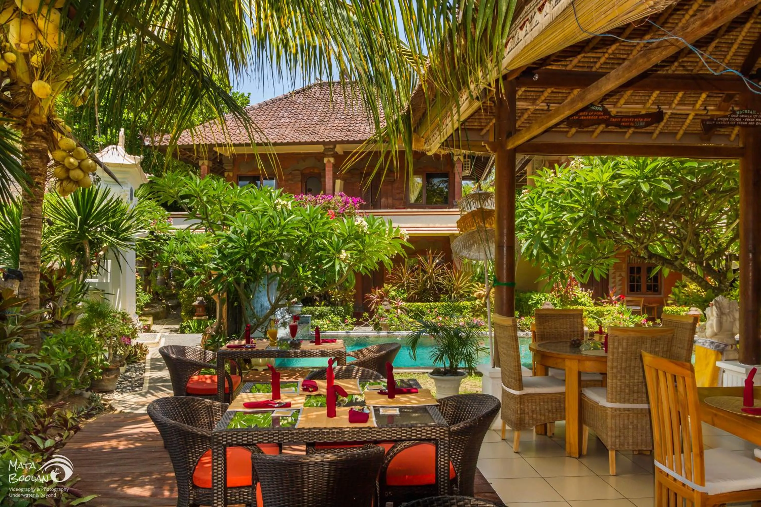Restaurant/places to eat in Rama Shinta Hotel Candidasa