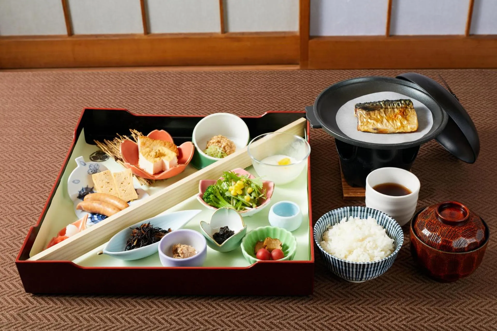 Breakfast in Ryokan Matsushima