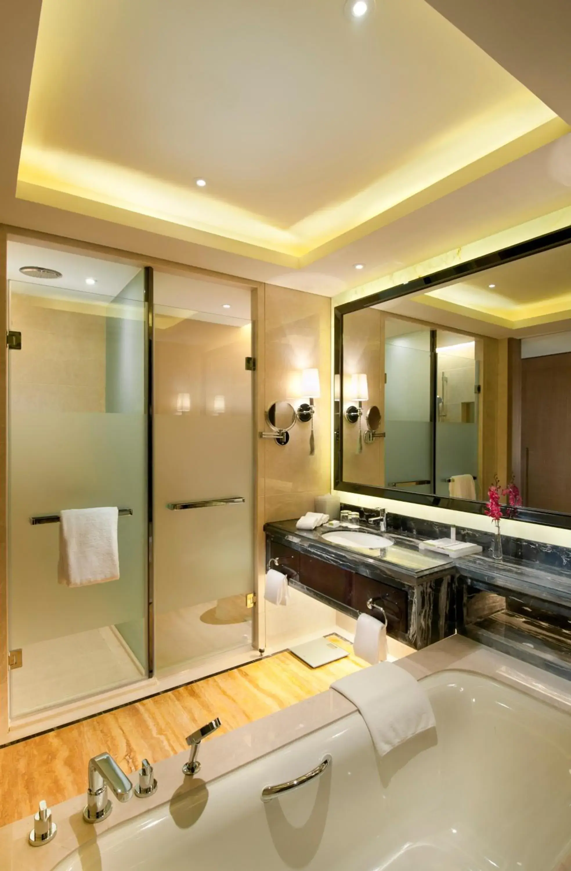 Deluxe Twin Room in Wanda Realm Langfang Deluxe Twin Room in Wanda Realm Langfang