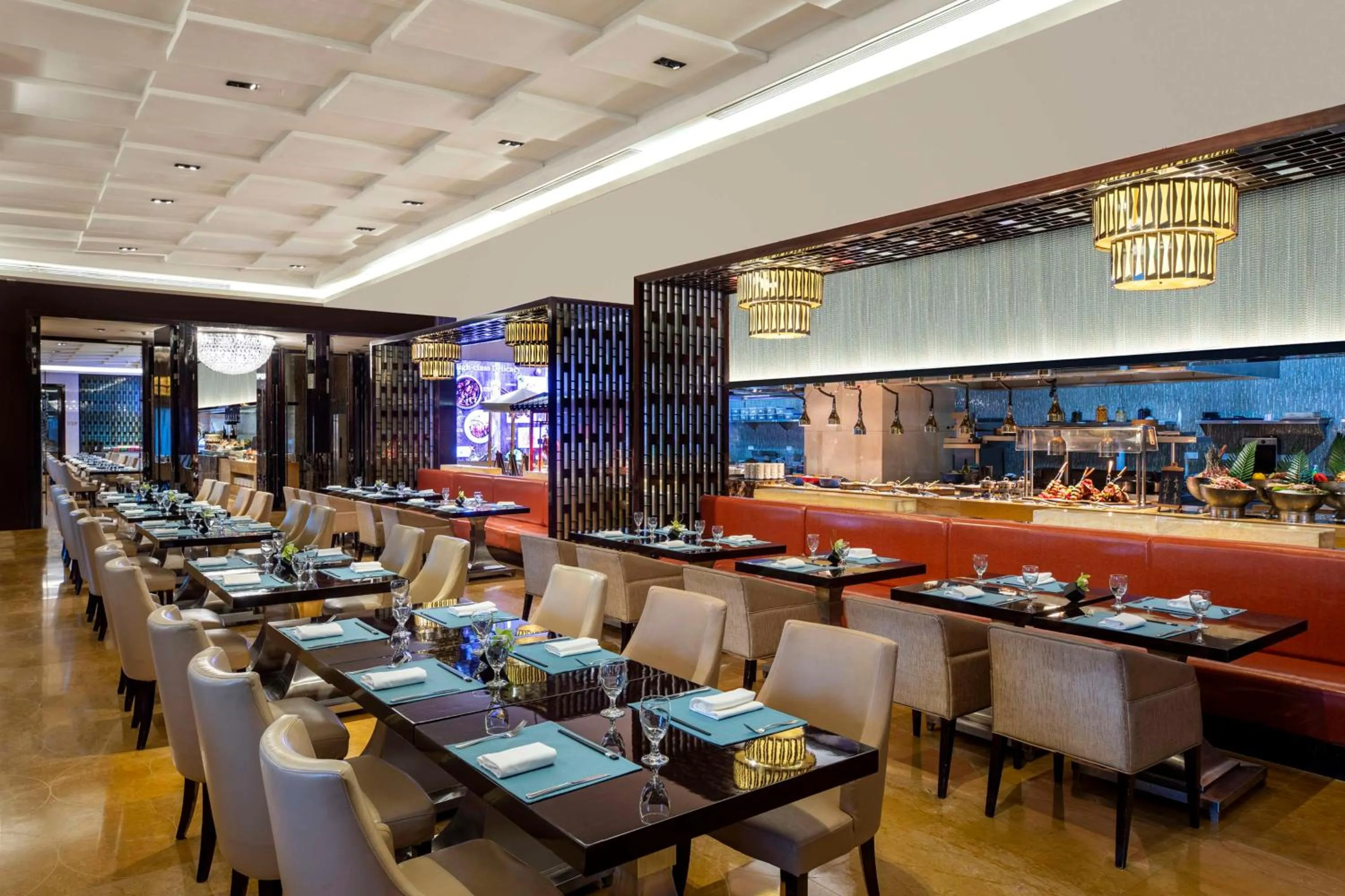 Restaurant/places to eat in Hilton Nanjing