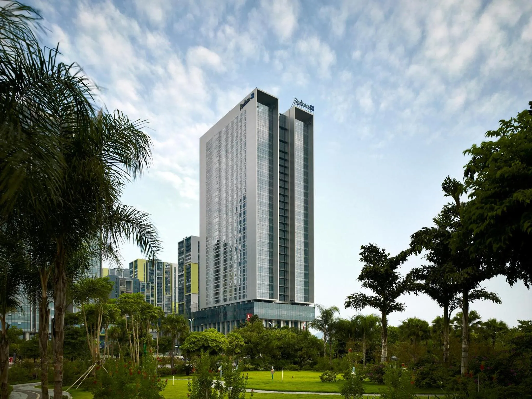 Bird's eye view in Radisson Blu Hotel Liuzhou