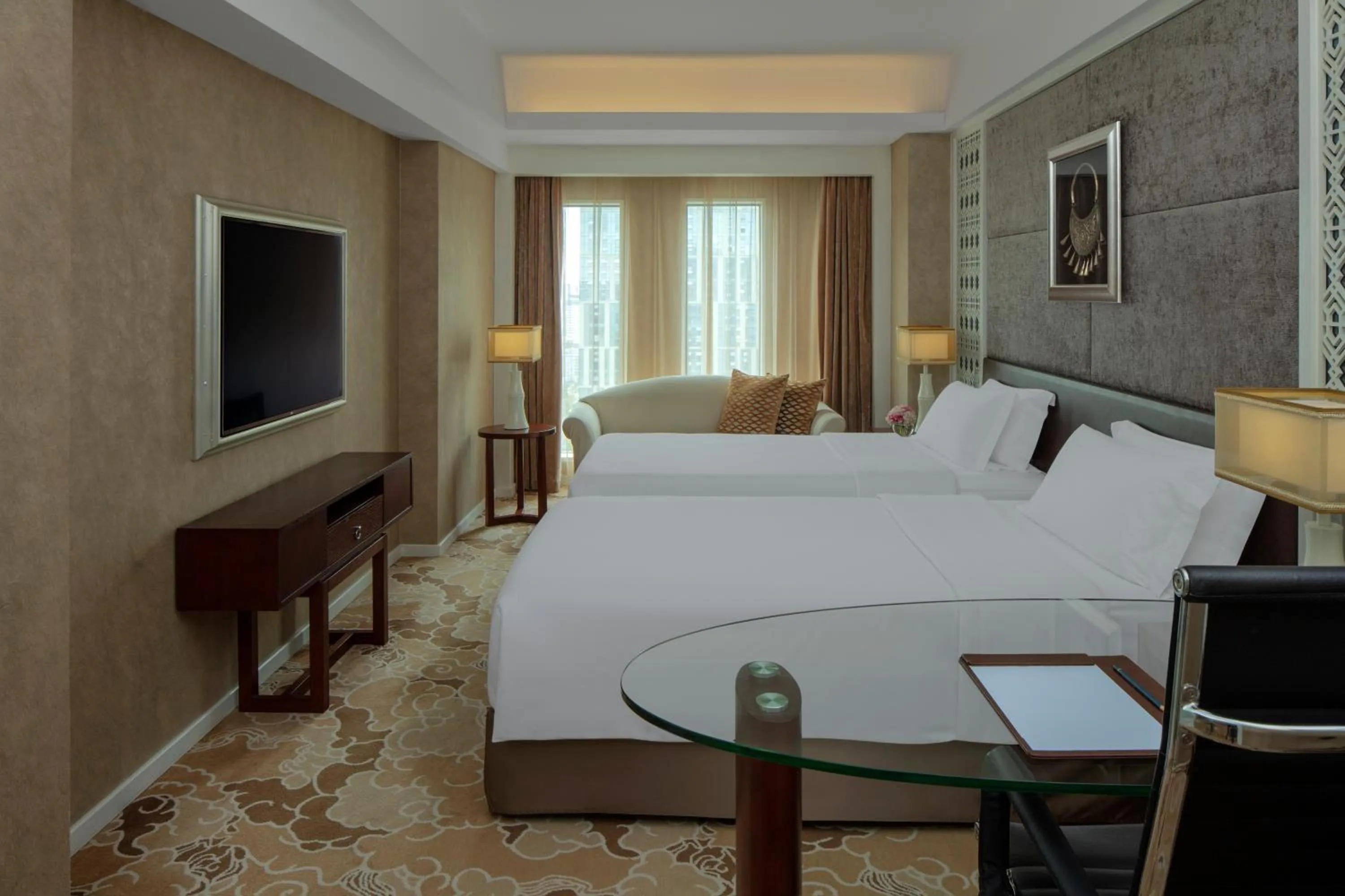 Bed in Radisson Blu Hotel Liuzhou