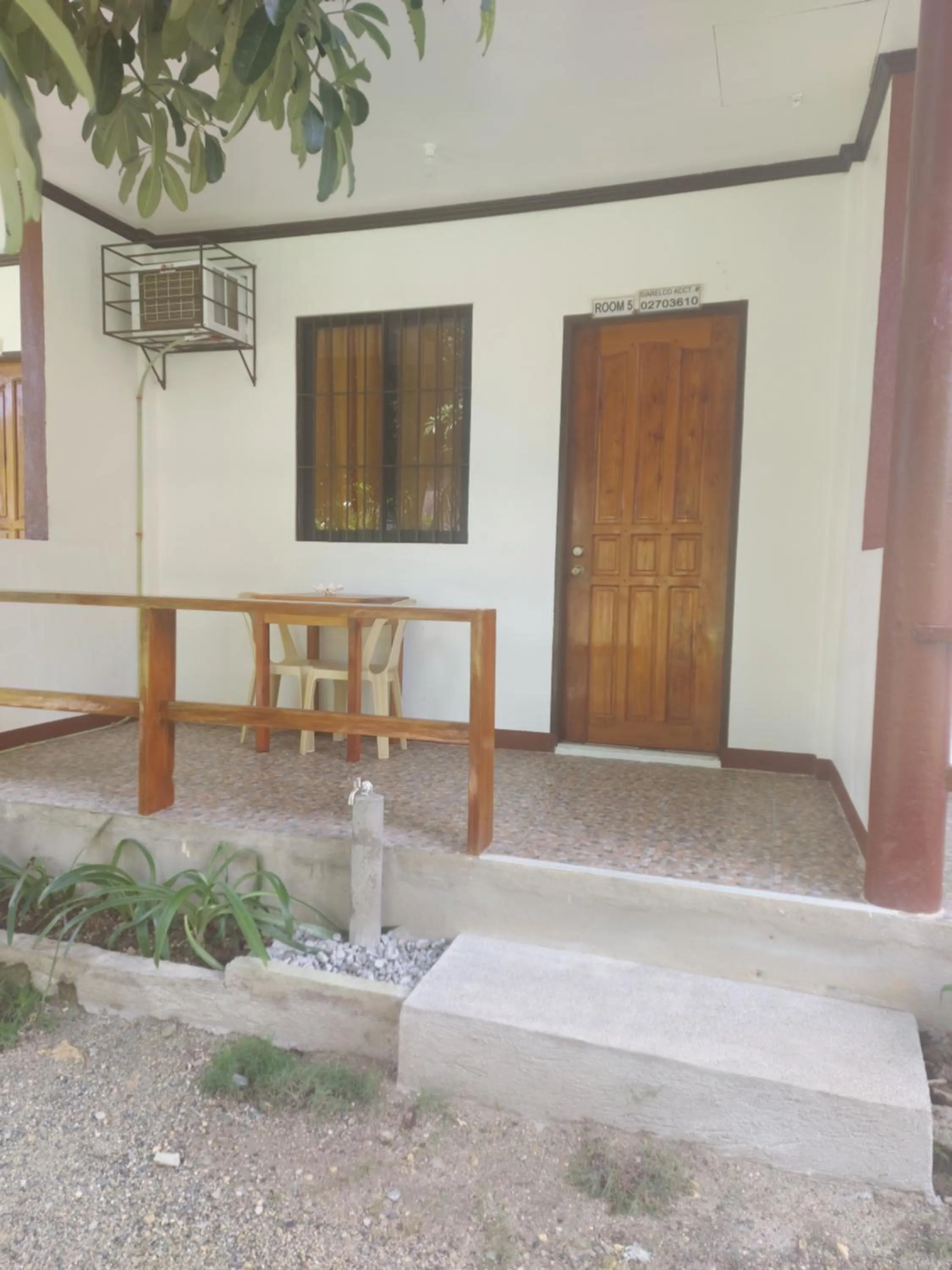 Patio in Gardenview Homestay Siargao