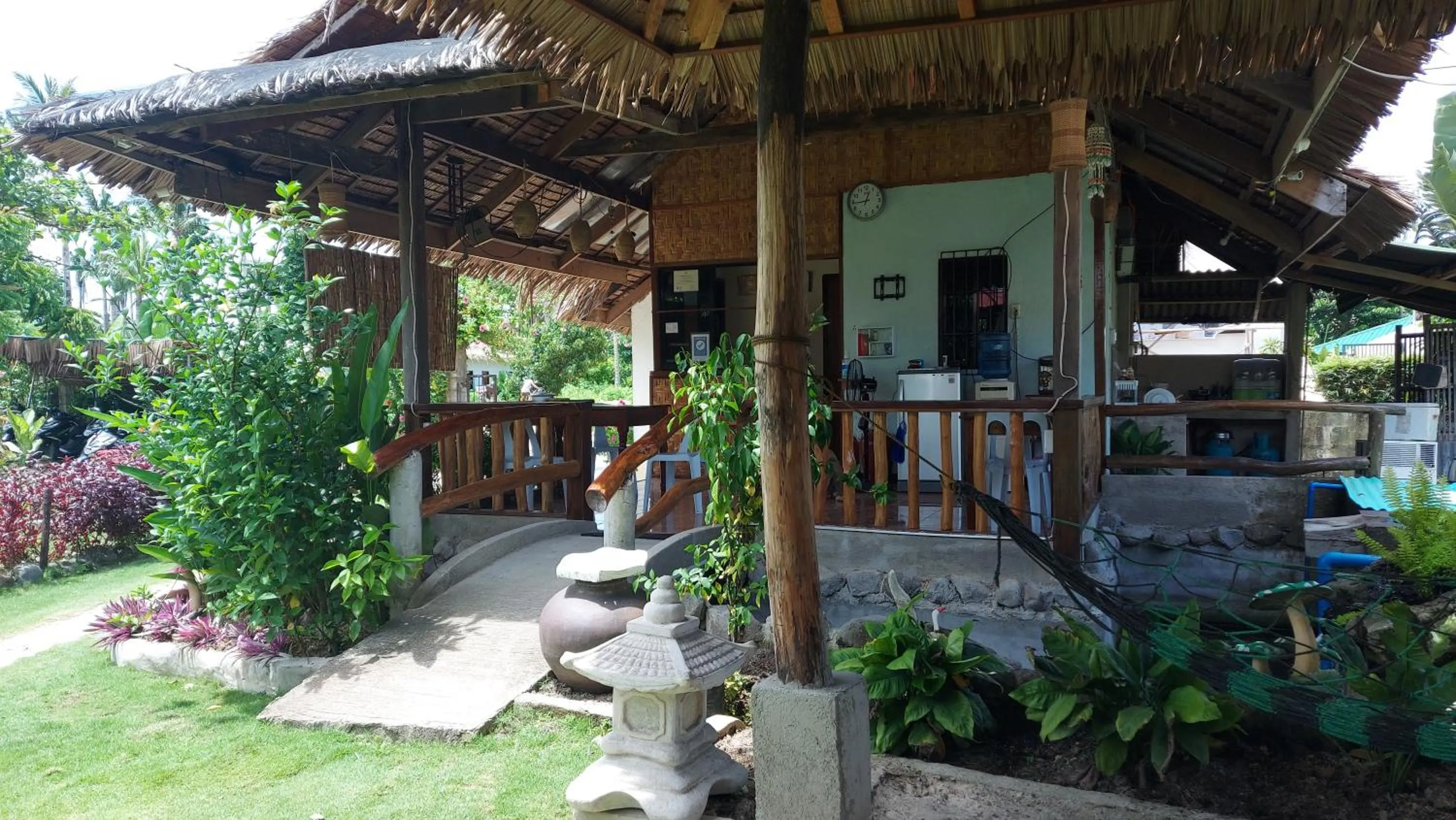 Patio in Gardenview Homestay Siargao