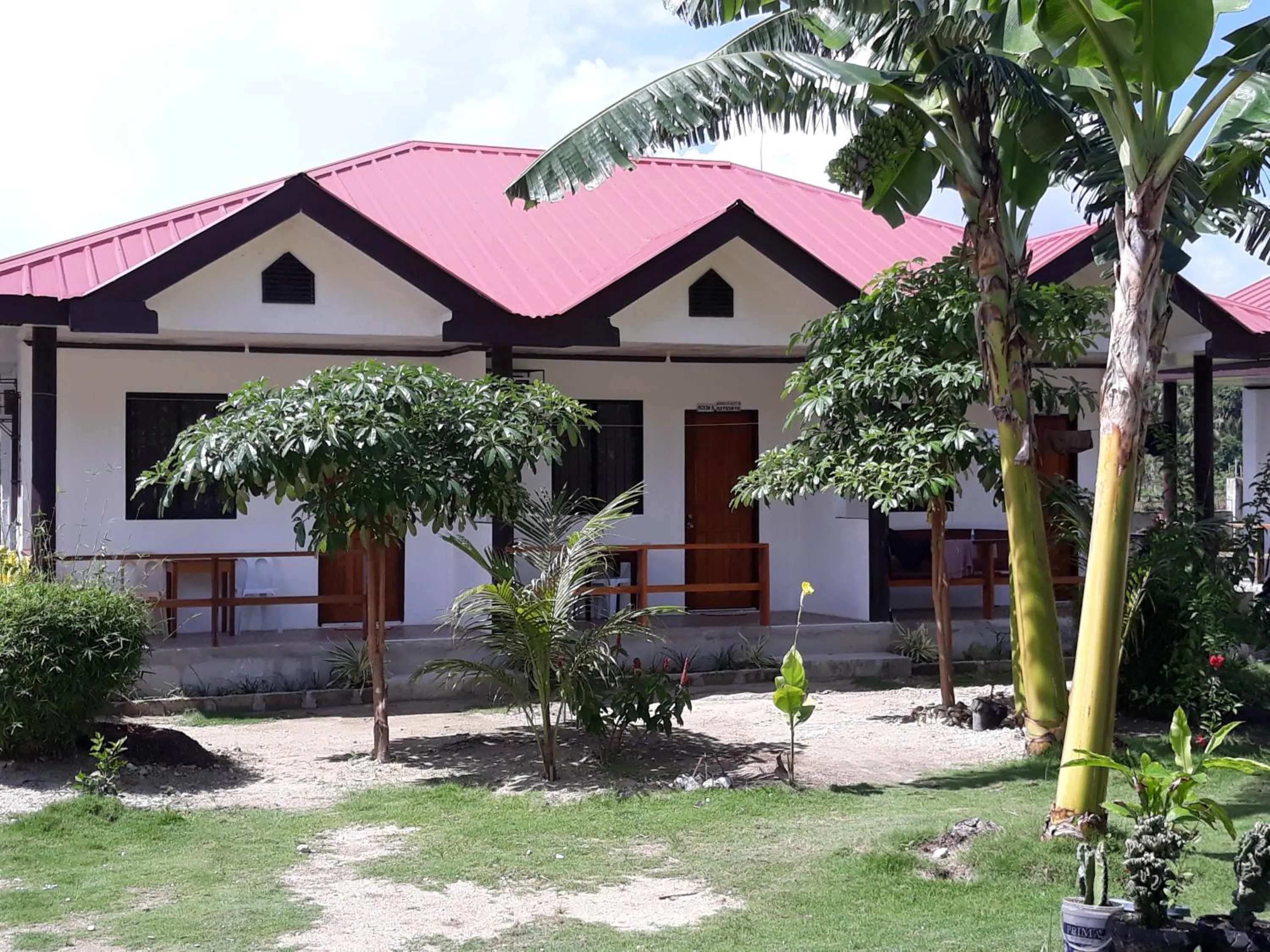 Property building in Gardenview Homestay Siargao