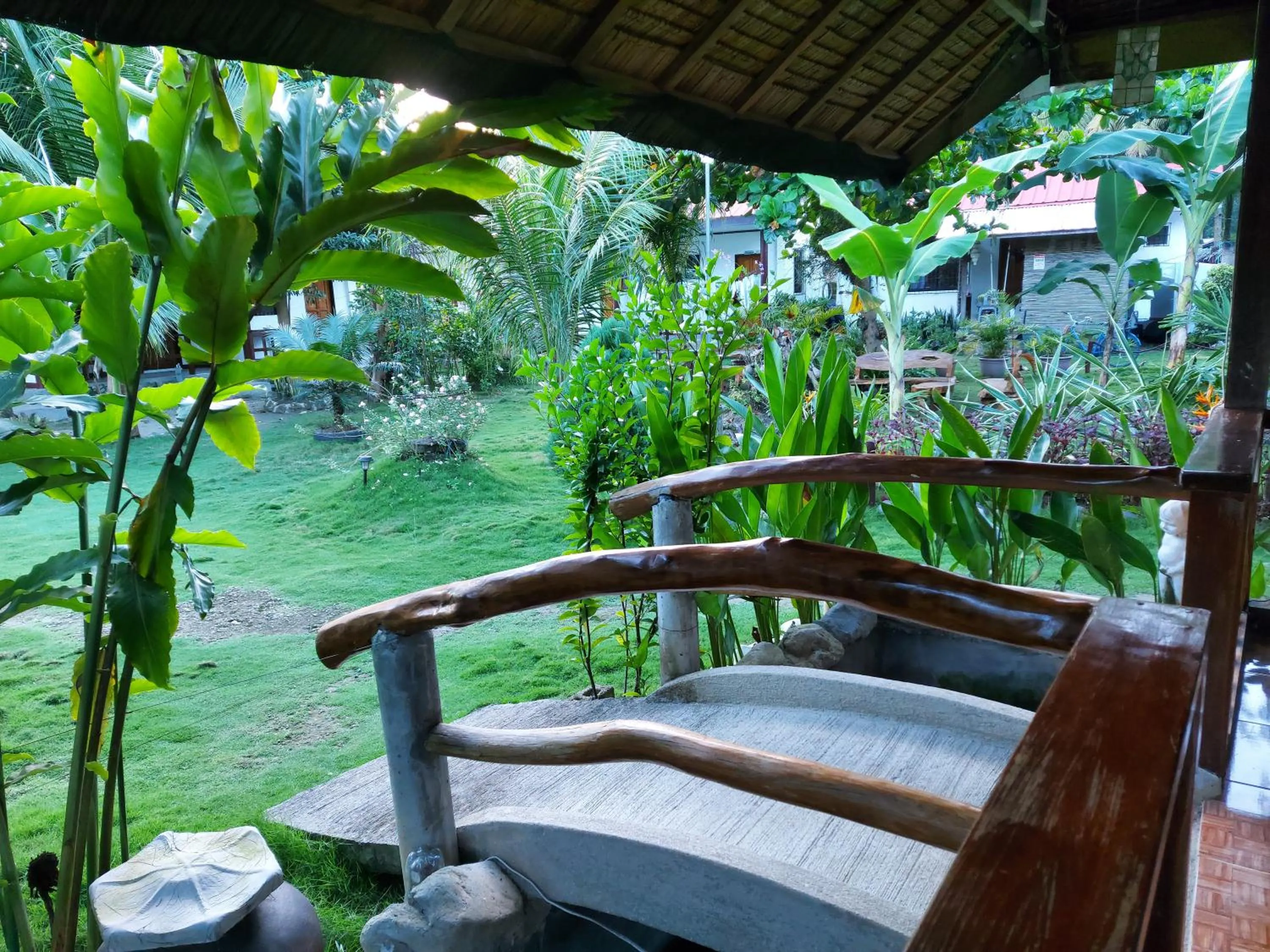 Patio in Gardenview Homestay Siargao