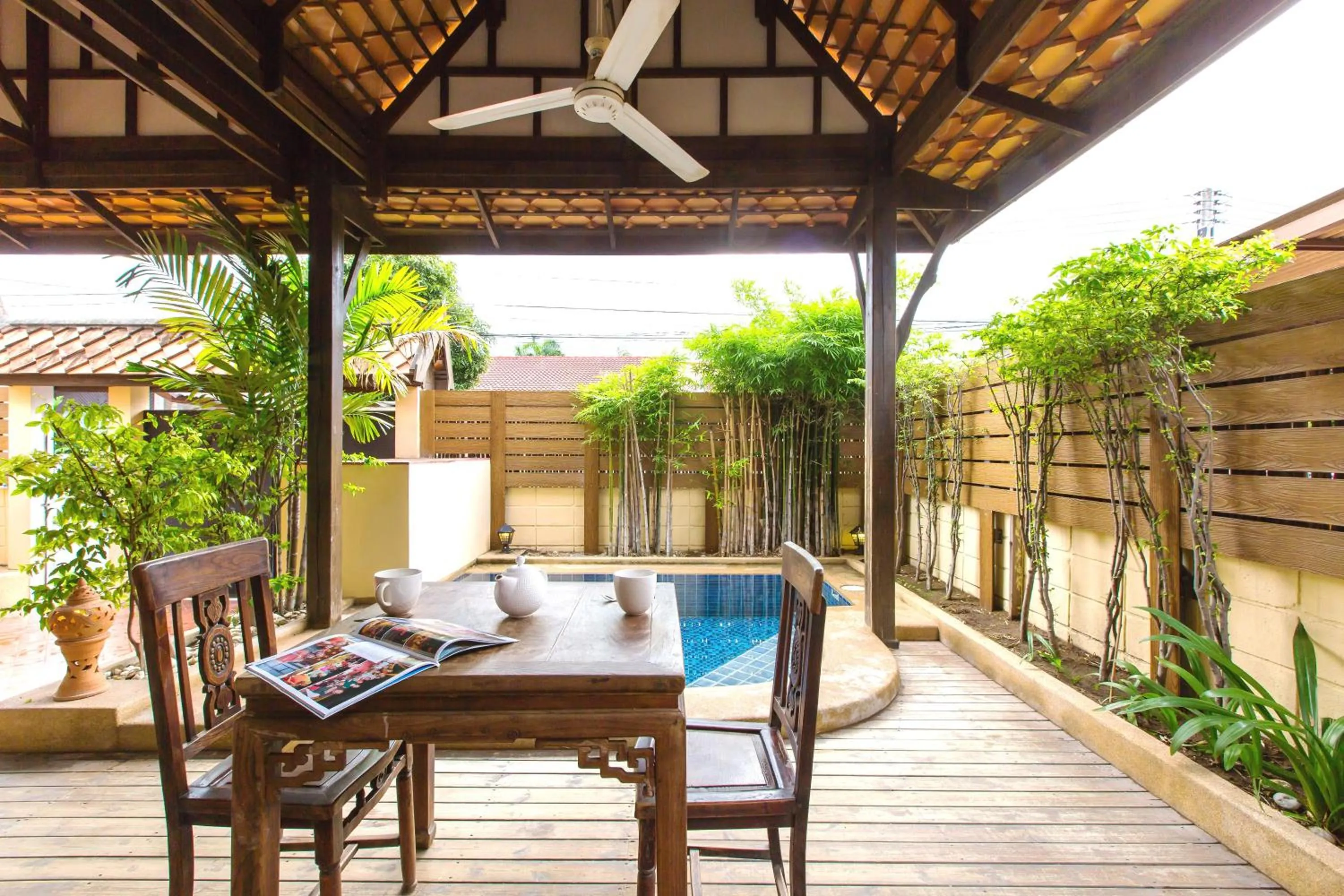 Patio in BTC Hua Hin Home managed by BTC Boutique Resort