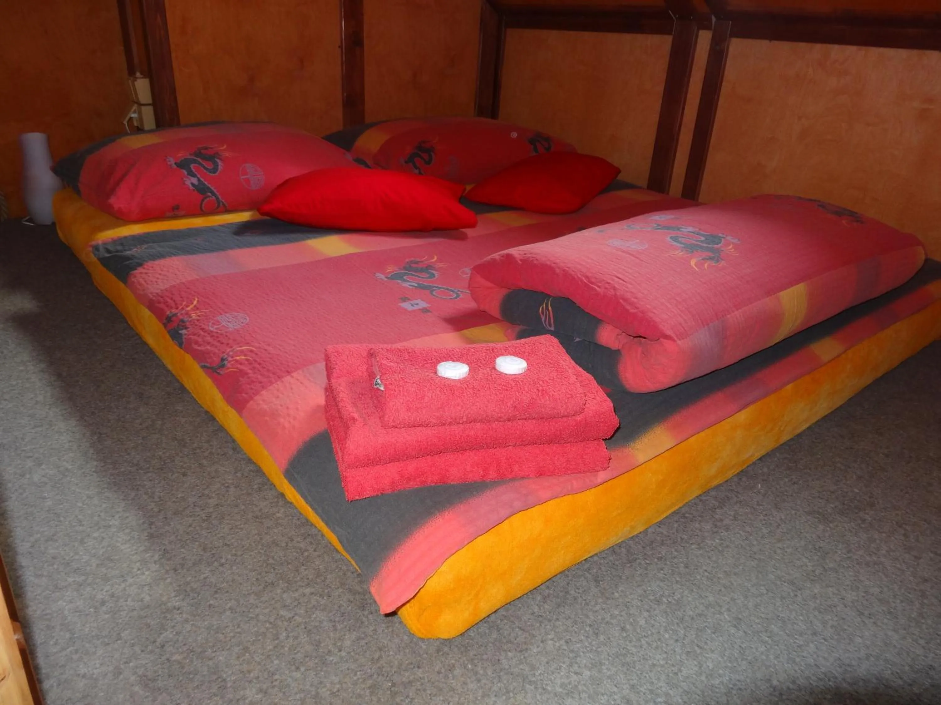 Bedroom, Bed in Resort Svět