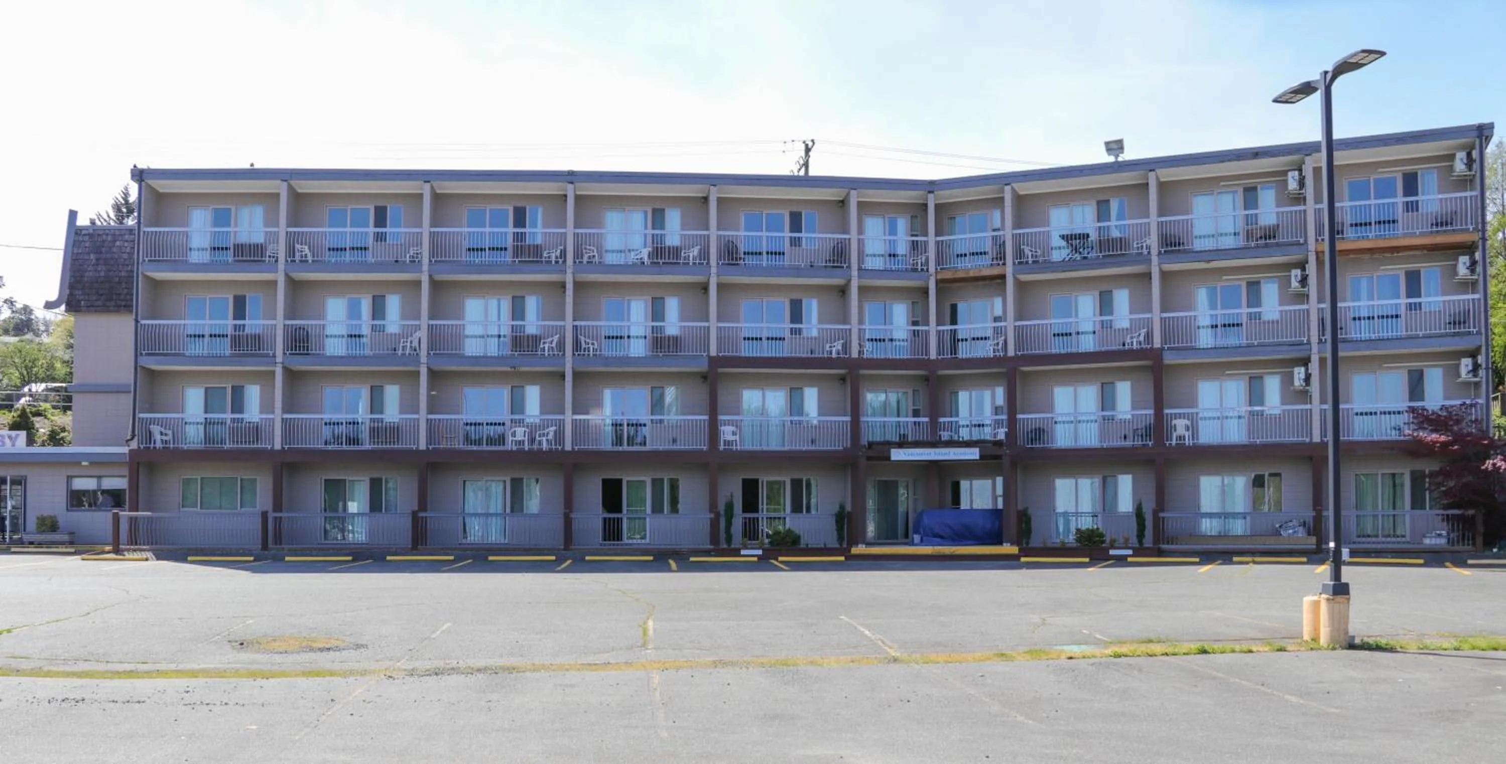 Property building in The Waterfront Suites and Marina