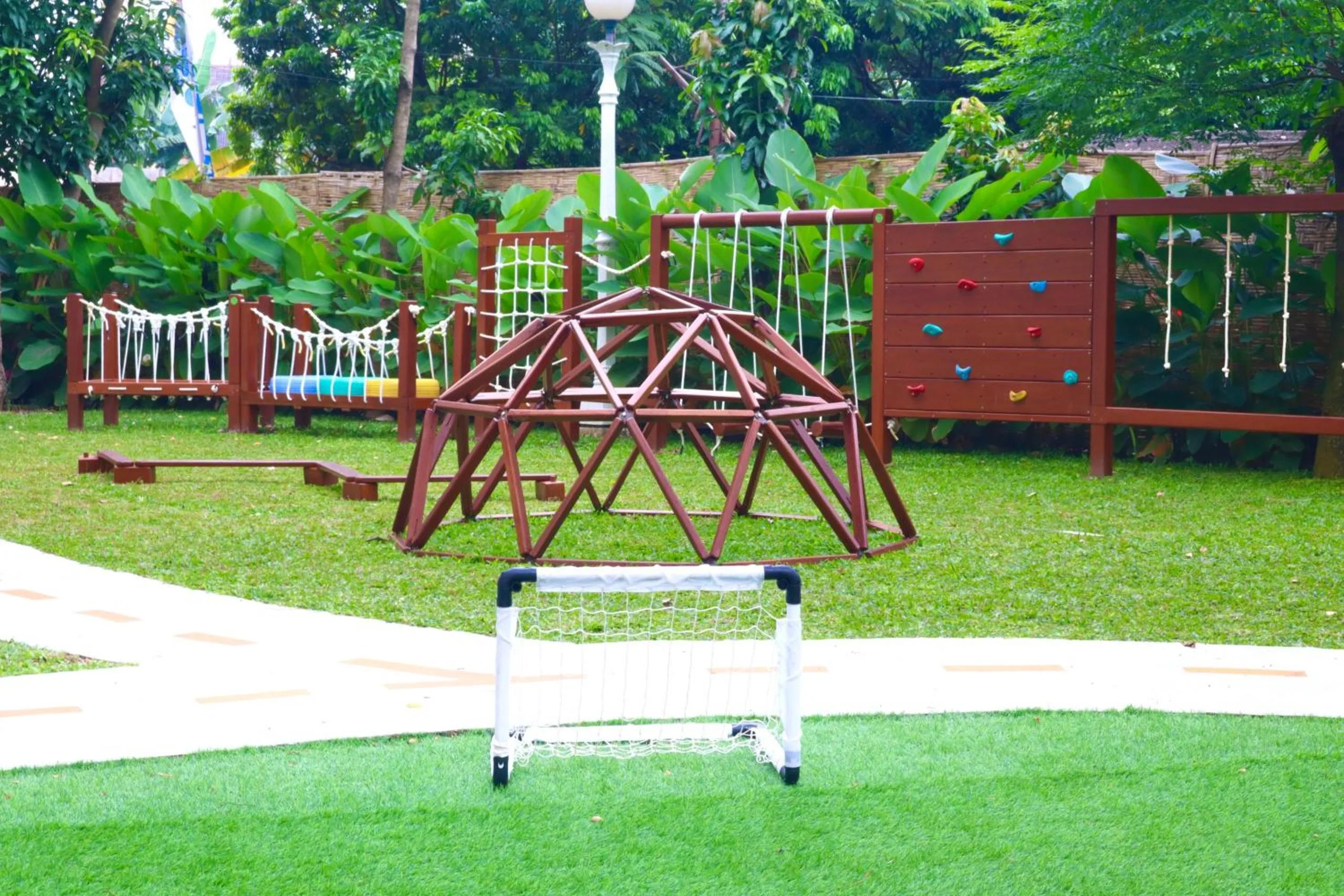 Children play ground in The Victoria Hotel Yogyakarta