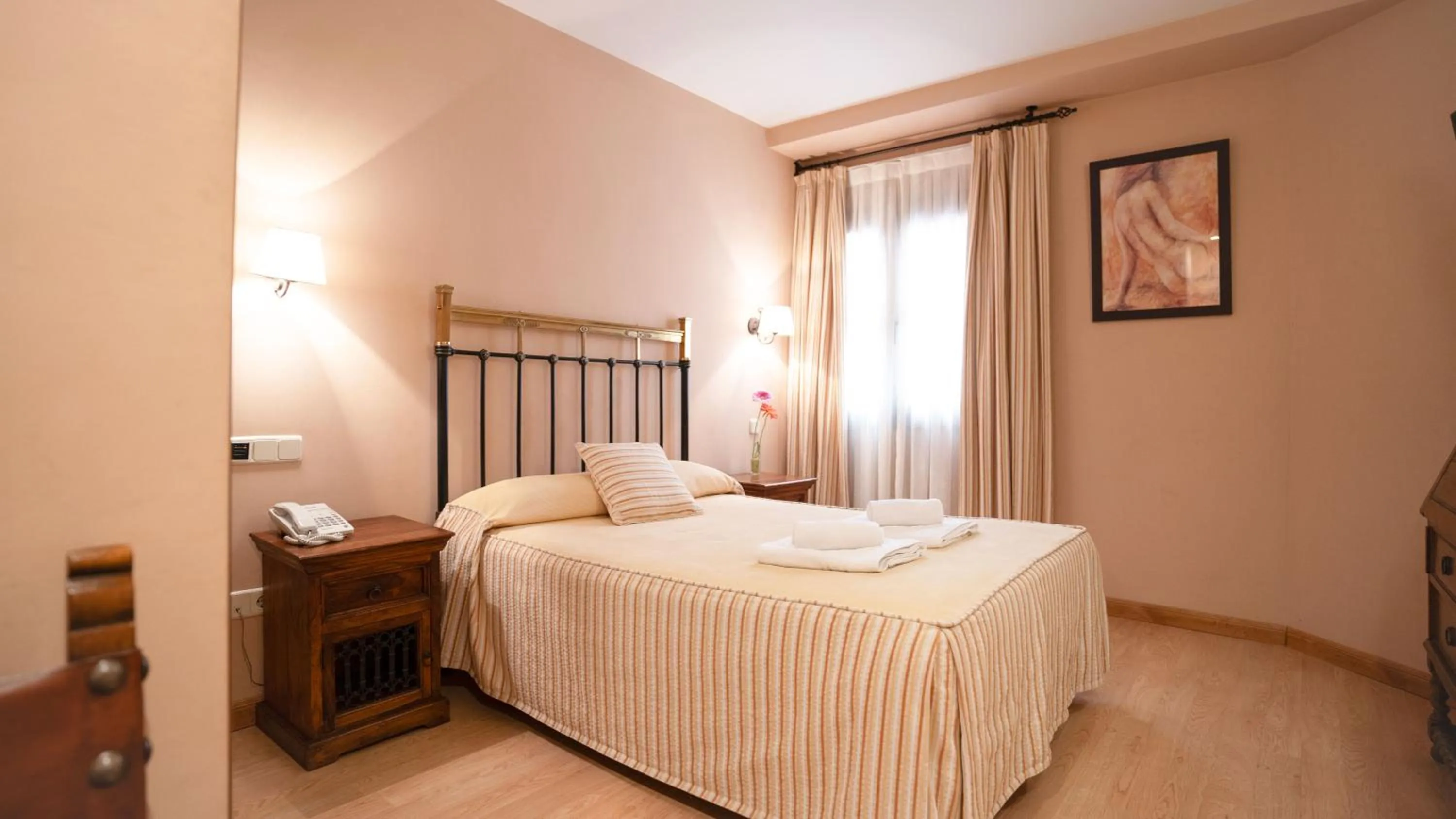 Bedroom, Bed in Hospederia Princesa Elima