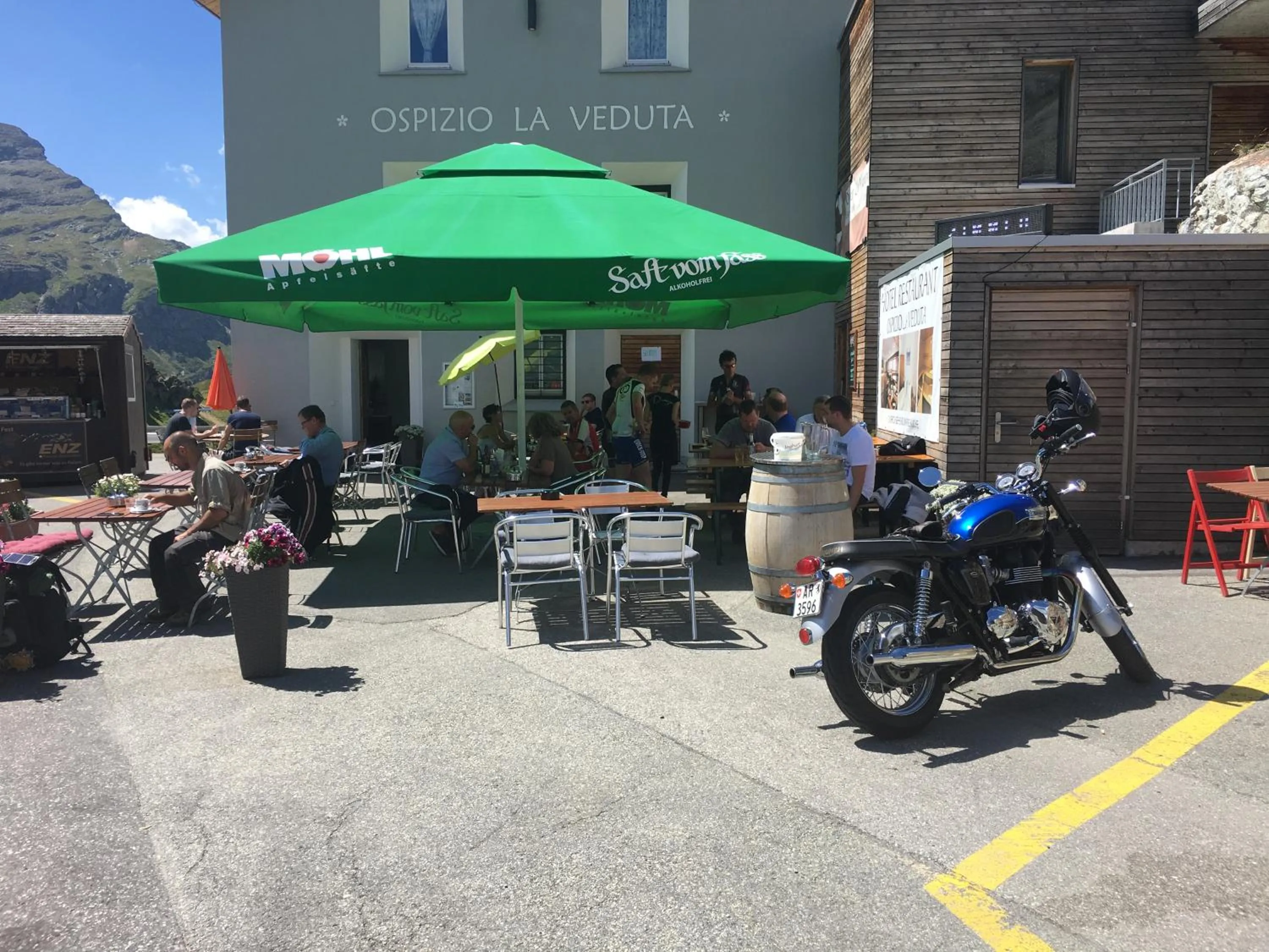 Balcony/Terrace in Ospizio La Veduta