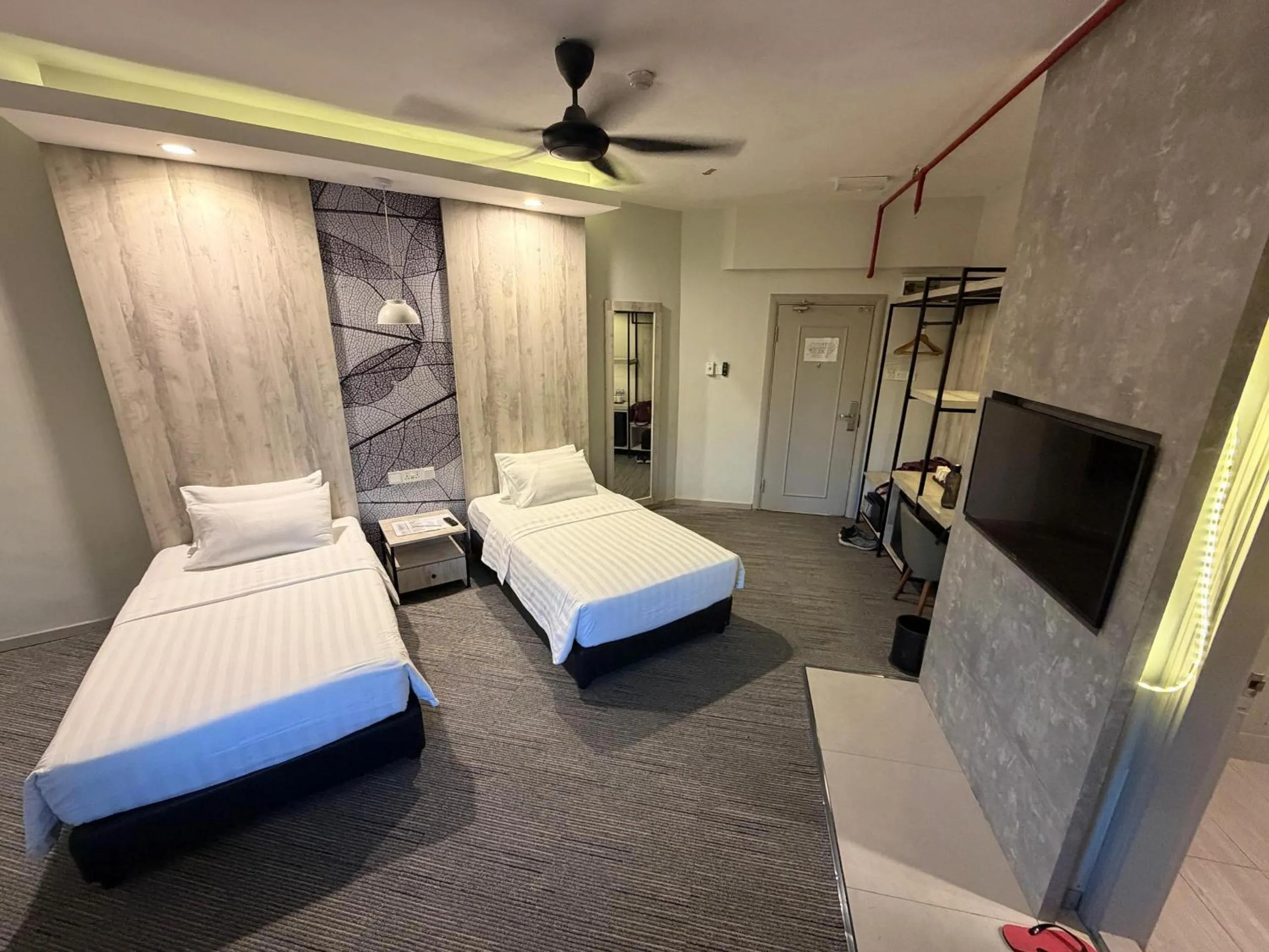 Bed in Perkasa Hotel Mt Kinabalu