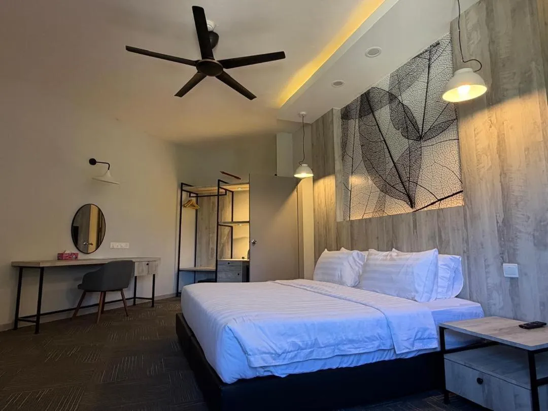 Bed in Perkasa Hotel Mt Kinabalu