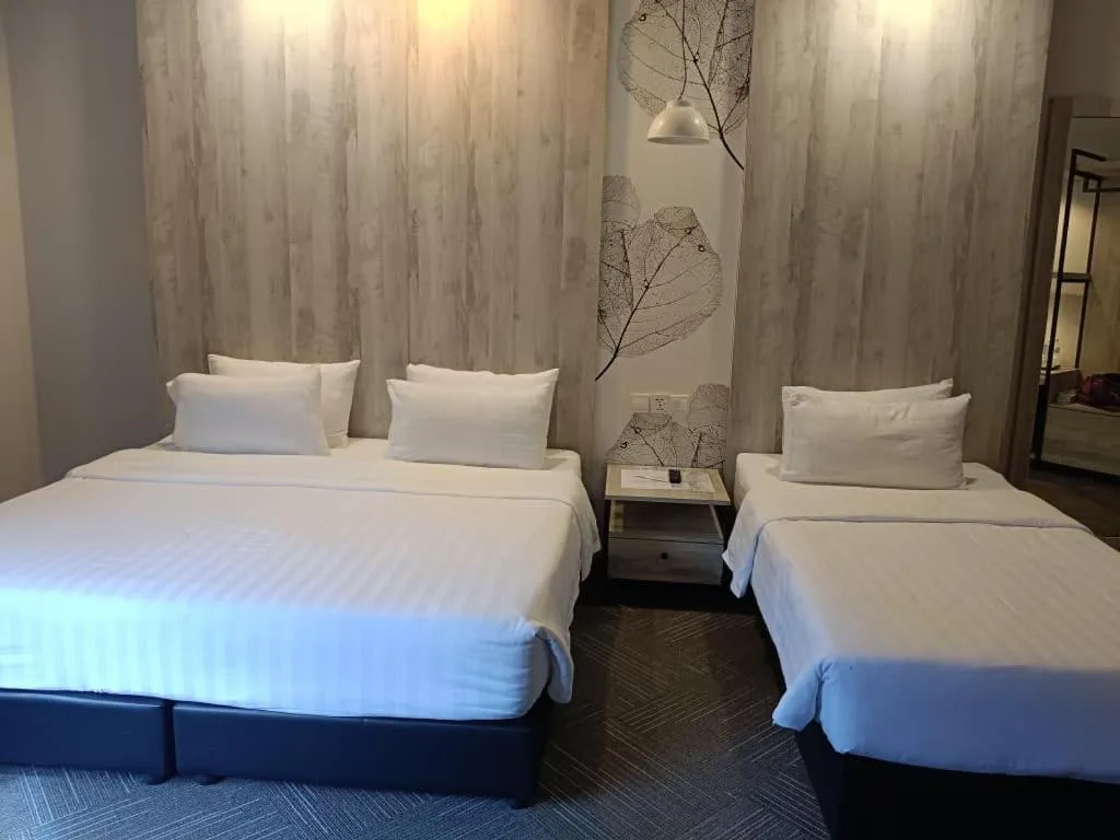 Bed in Perkasa Hotel Mt Kinabalu