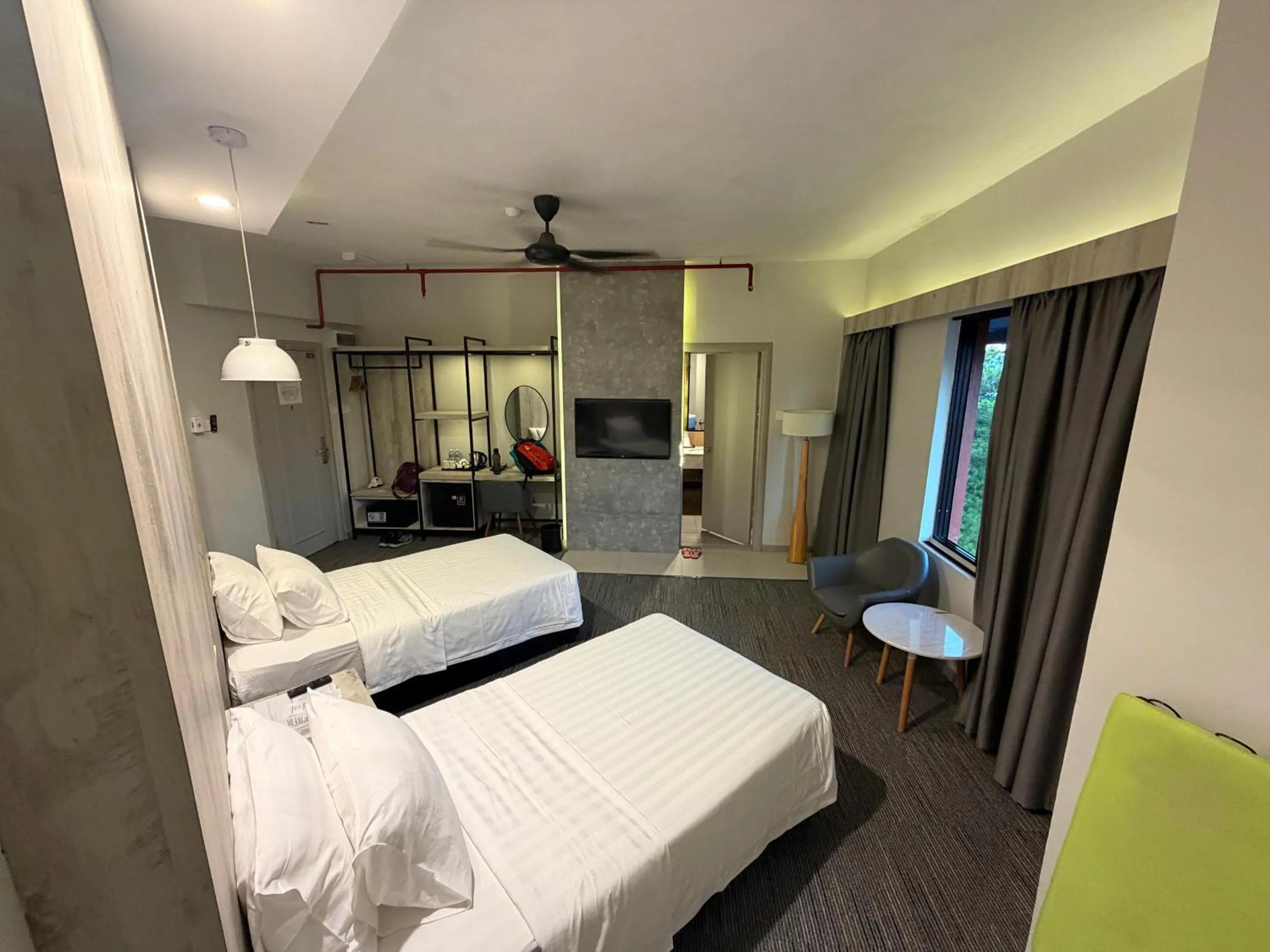 Bed in Perkasa Hotel Mt Kinabalu