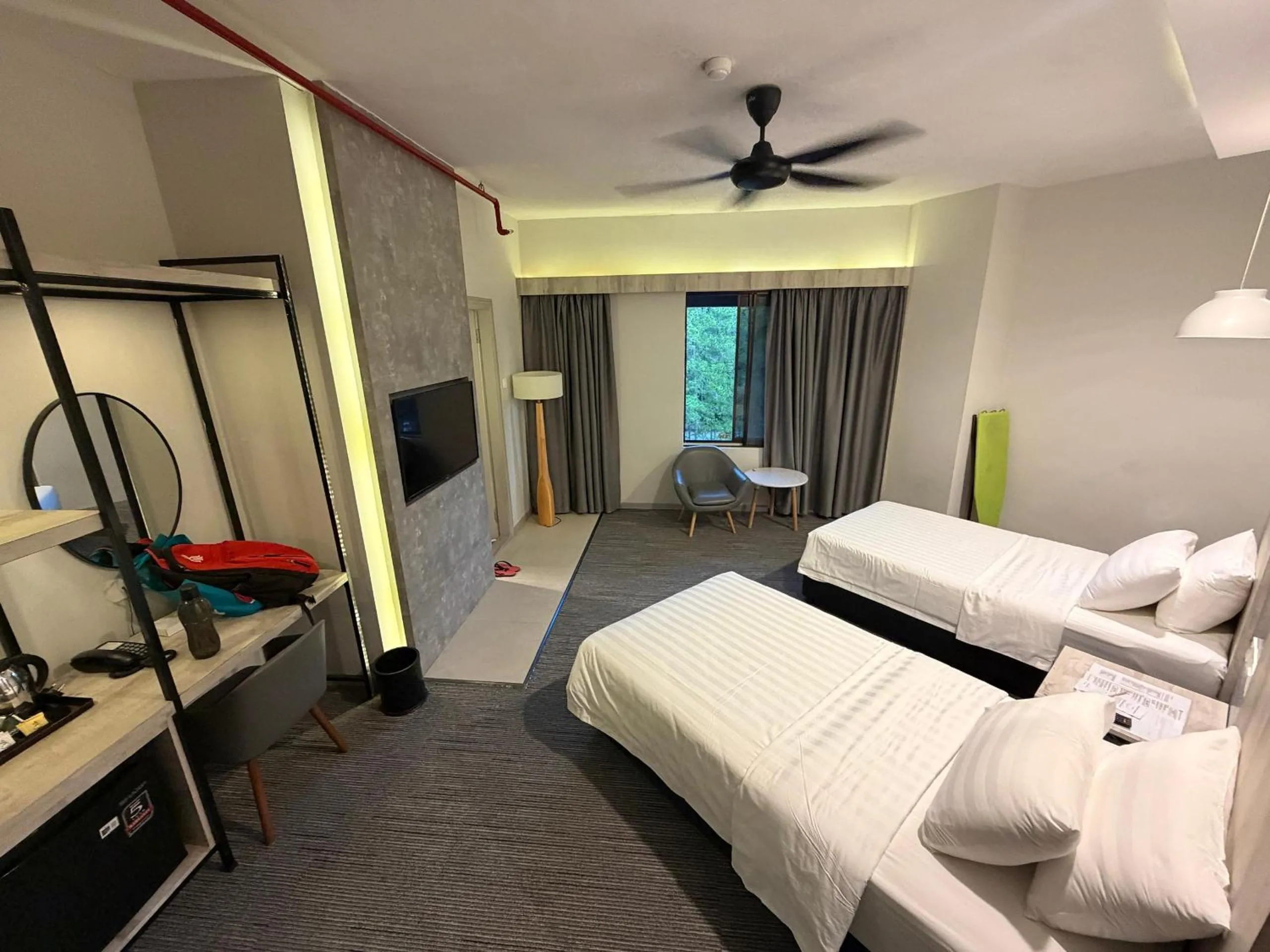 Bed in Perkasa Hotel Mt Kinabalu