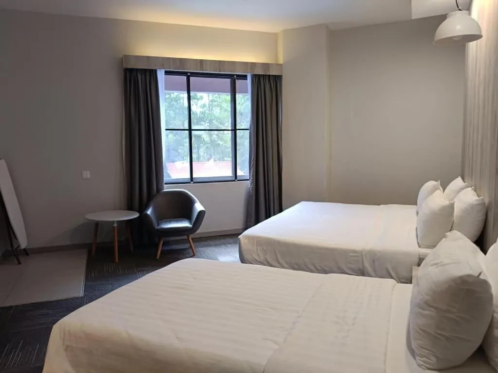 Bed in Perkasa Hotel Mt Kinabalu