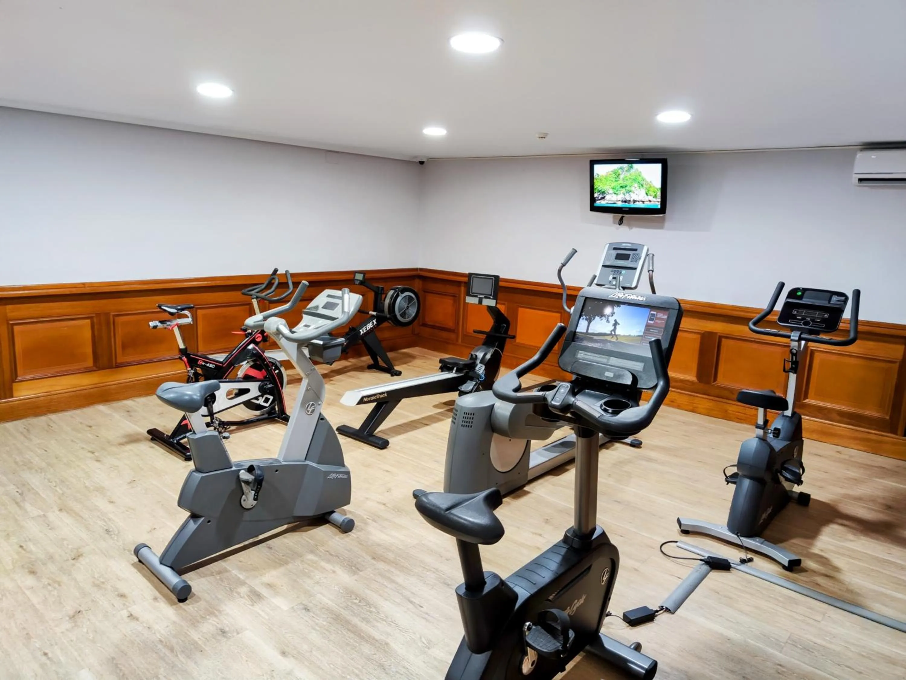 Fitness centre/facilities in Macdonald Doña Lola Resort