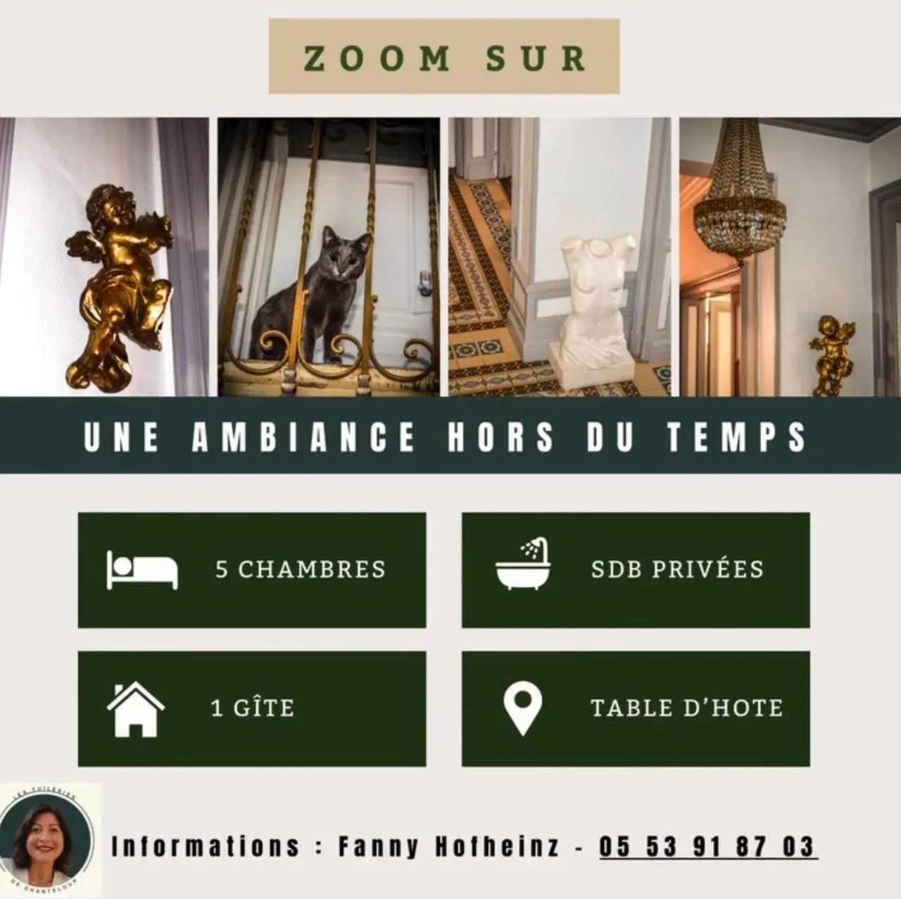 View (from property/room) in Les Tuileries de Chanteloup